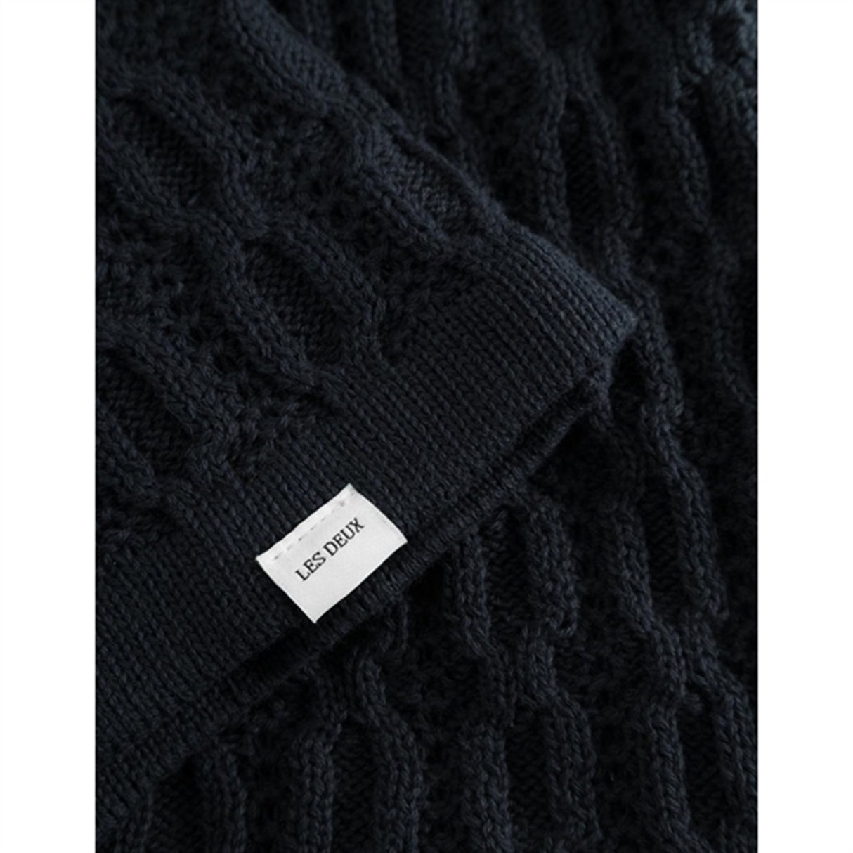 Les Deux Kids Dark Navy Garret Knit Blouse