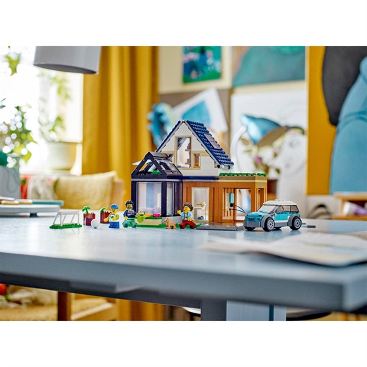LEGO® City Family House and Electric Car