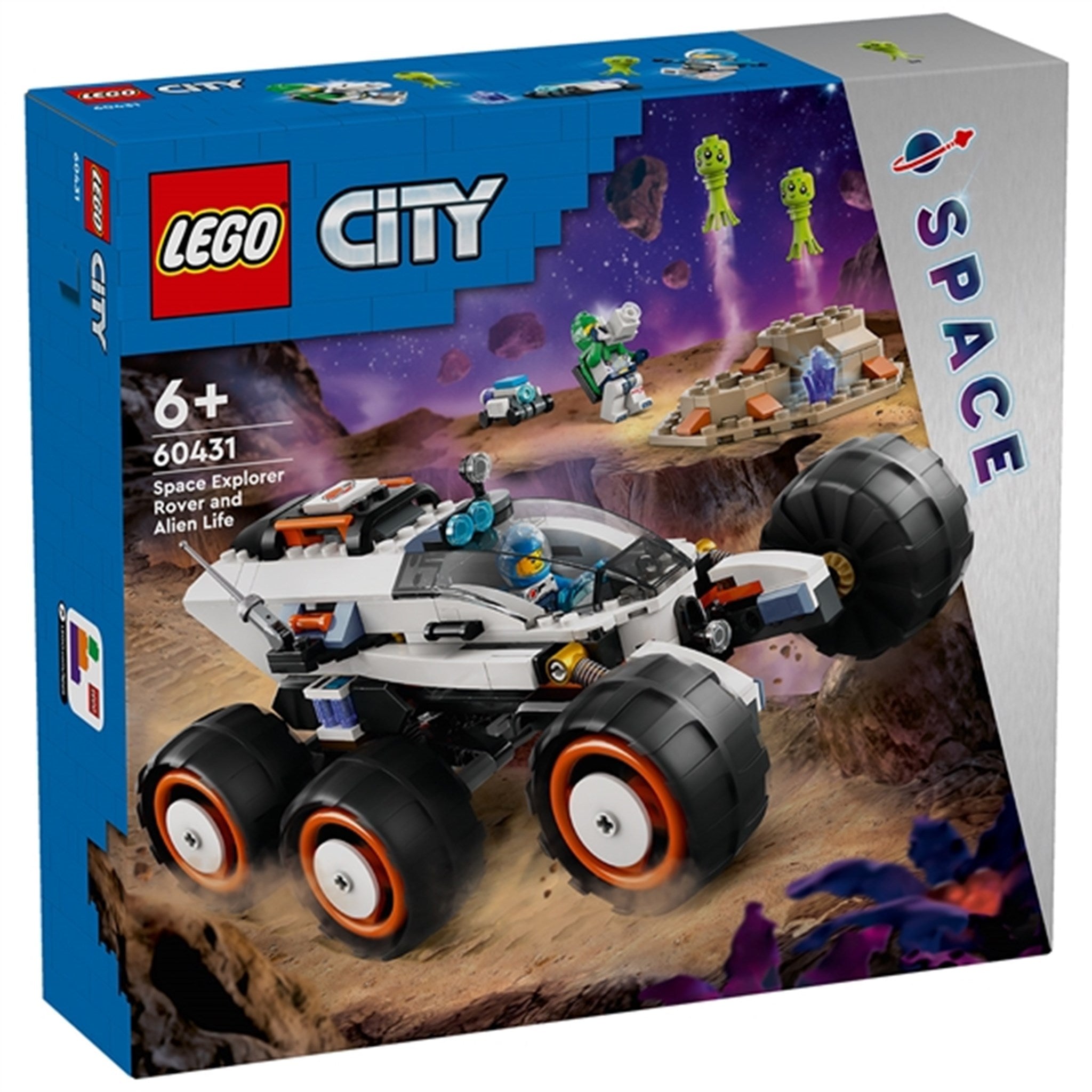 LEGO® City Space Explorer Rover and Alien Life