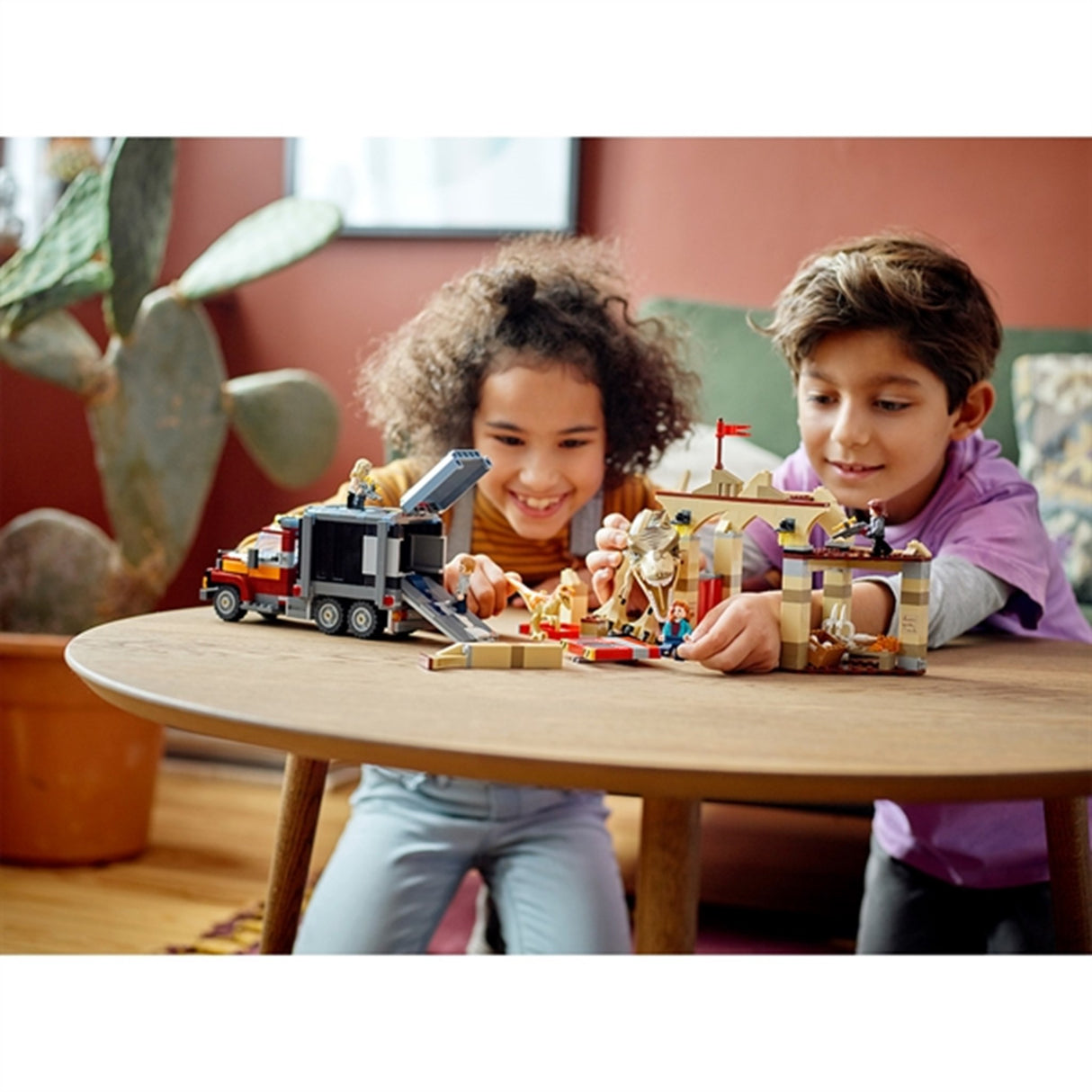 LEGO® Jurassic World™ T. rex & Atrociraptor Dinosaur Breakout 2