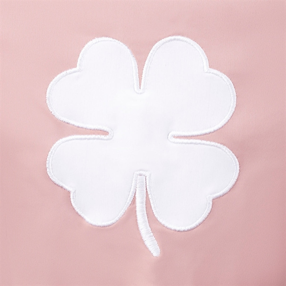 Petit Crabe Rose Nude Lou Clover Sunsuit with Zipper