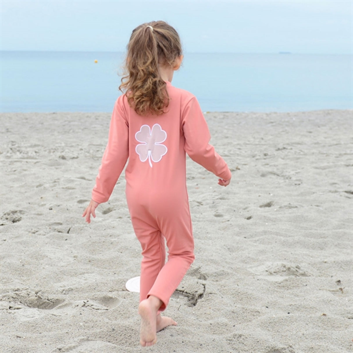 Petit Crabe Morocco Lou Clover Sunsuit with Zipper