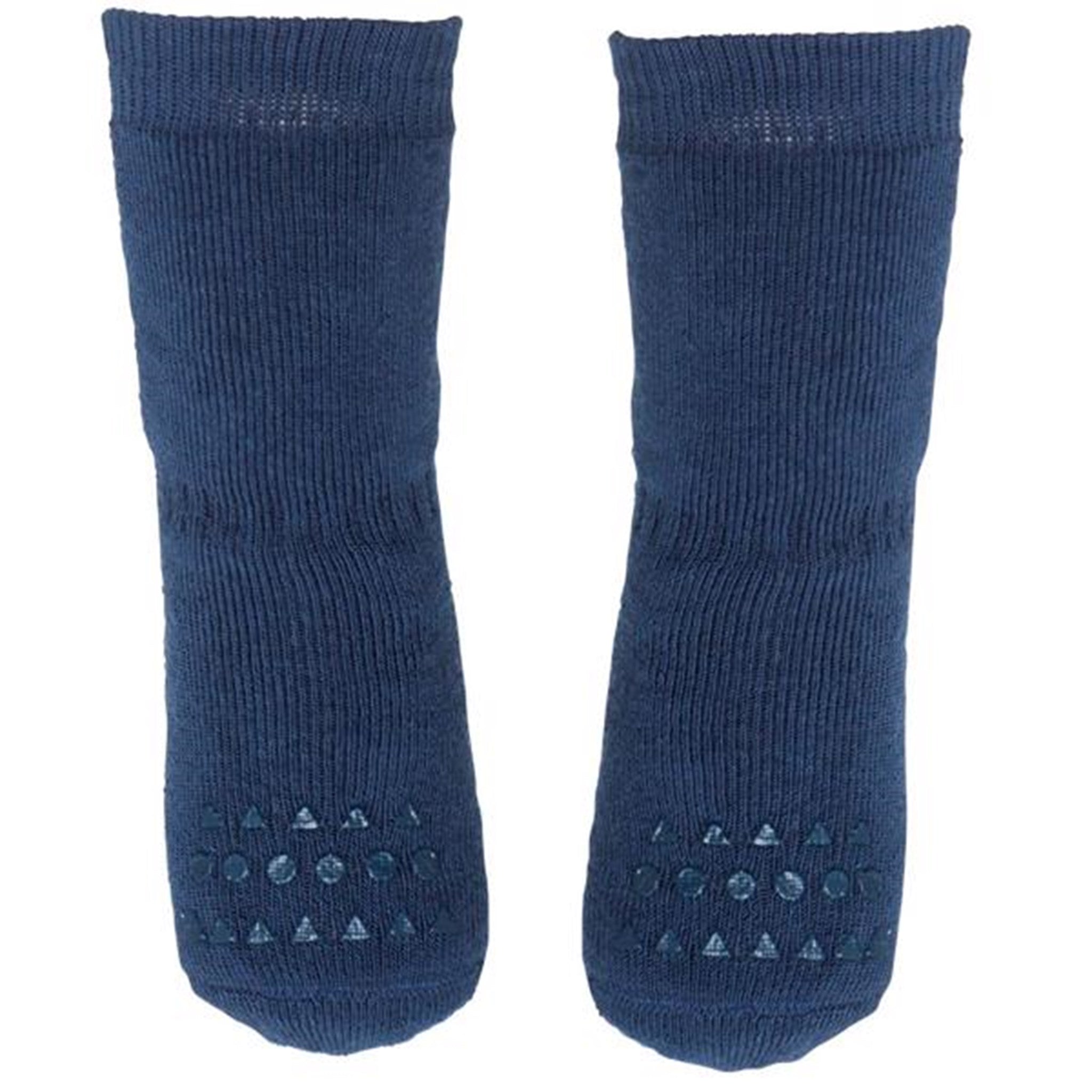GObabyGO Non-slip Socks (navy blue) 2