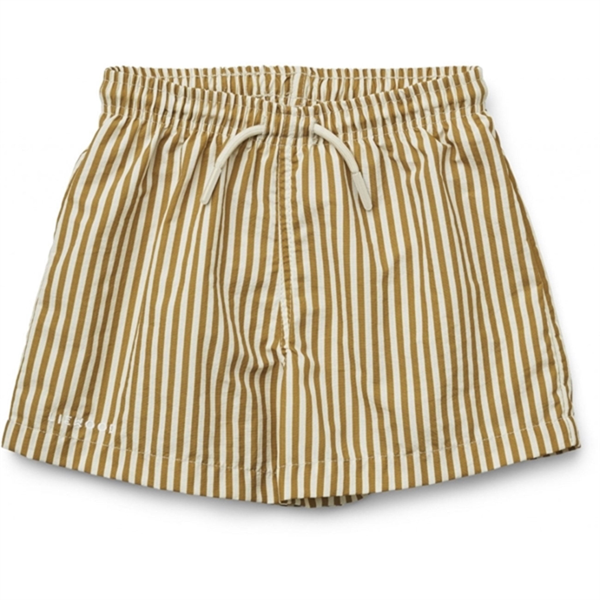 Liewood Duke Board Shorts Stripe Golden Caramel/Creme De La Creme