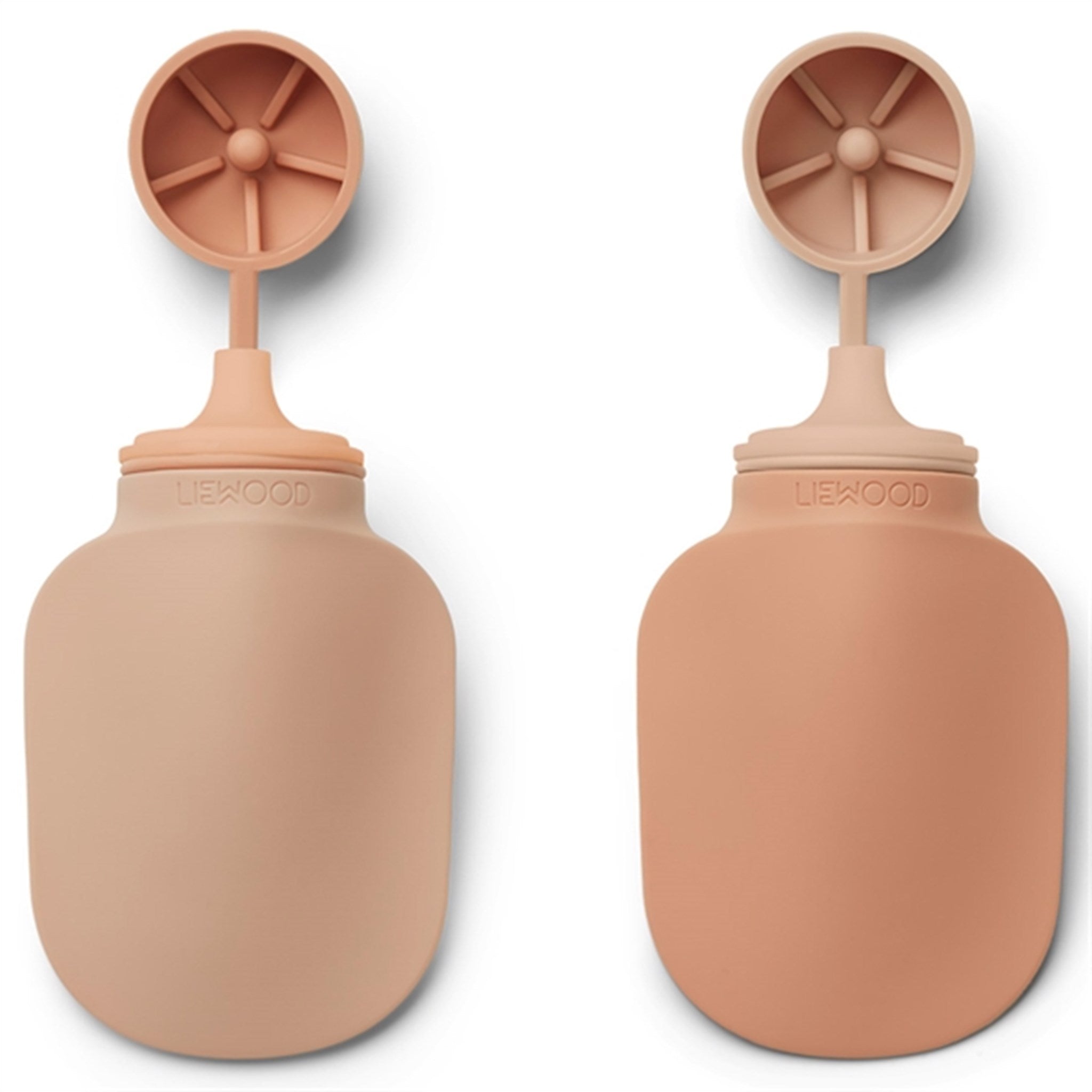 Liewood Silvia Silicone Smoothie bottle 2-pack Rose Mix 2