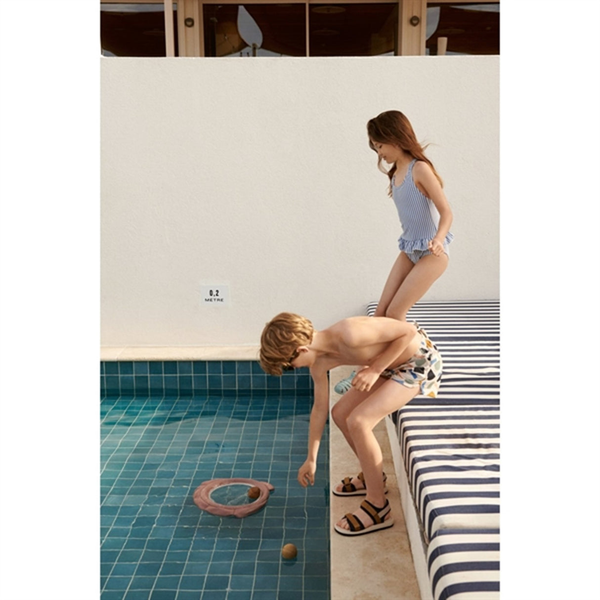 Liewood Monty Sandals Golden Bilamel Mix