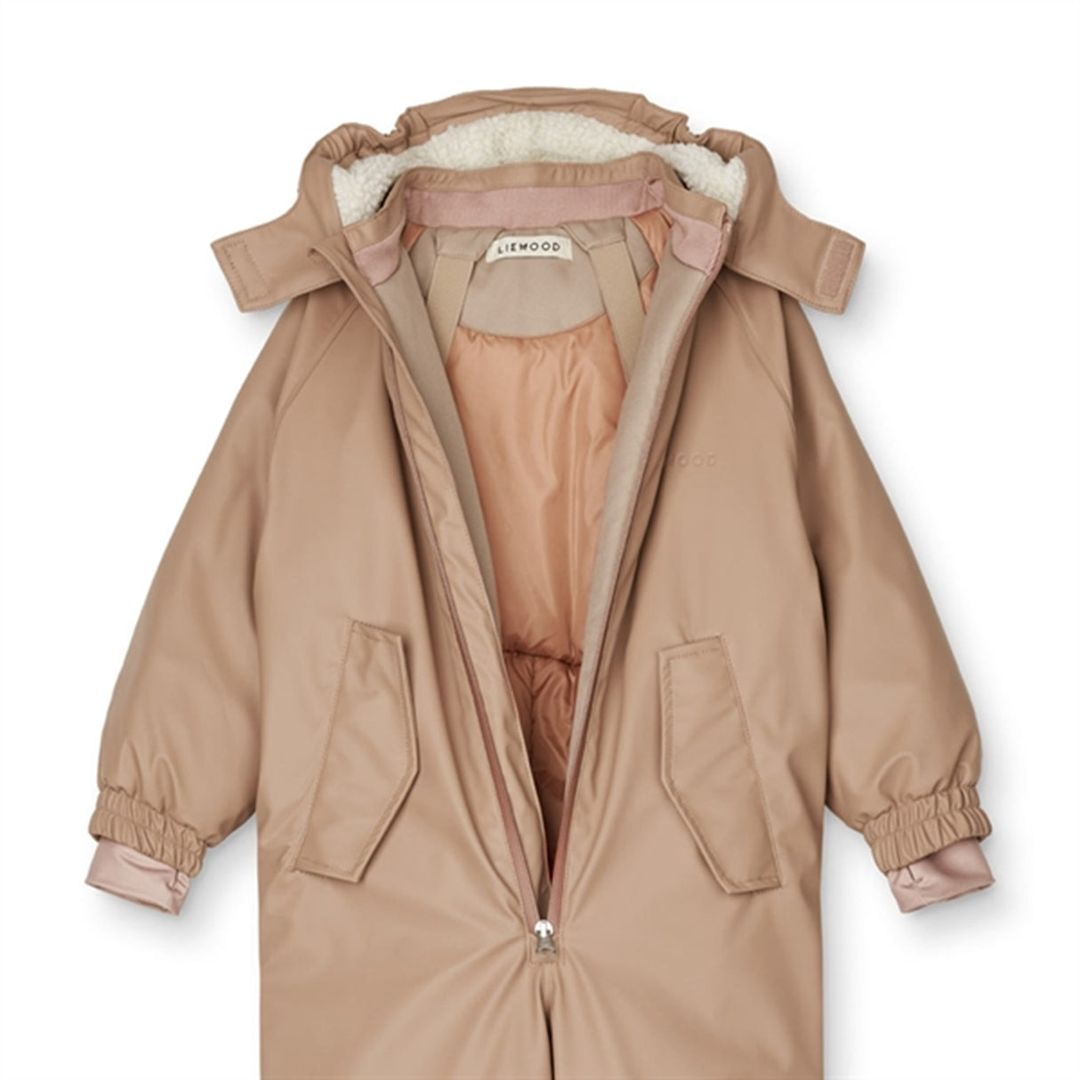 Liewood Nelly Snowsuit Dark Rose 2