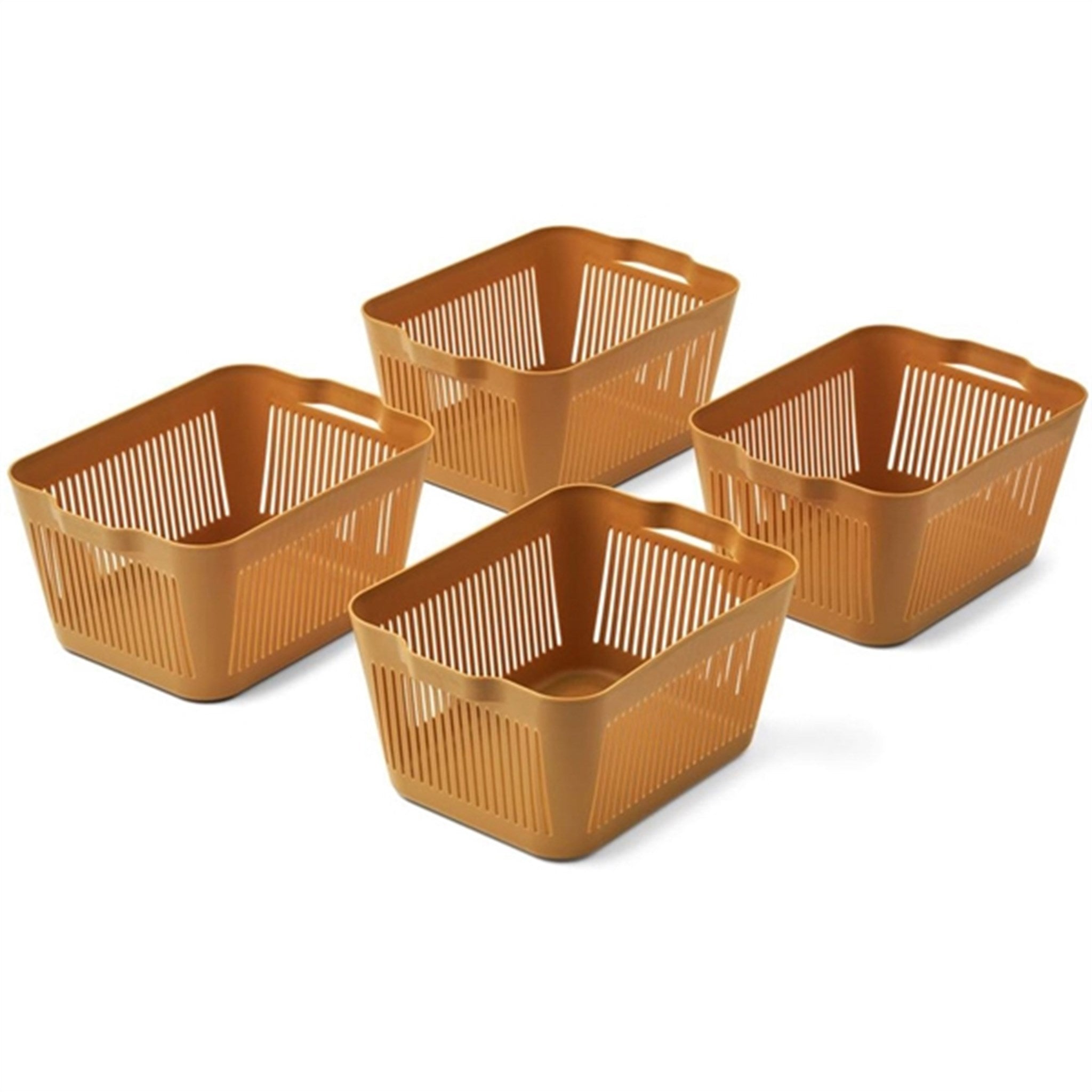 Liewood Makeeva Basket S 4-Pack Golden Caramel