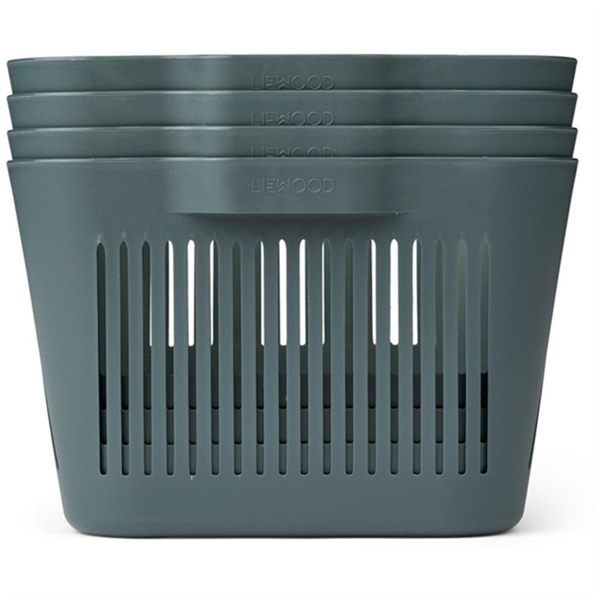 Liewood Makeeva Basket S 4-pack Whale Blue