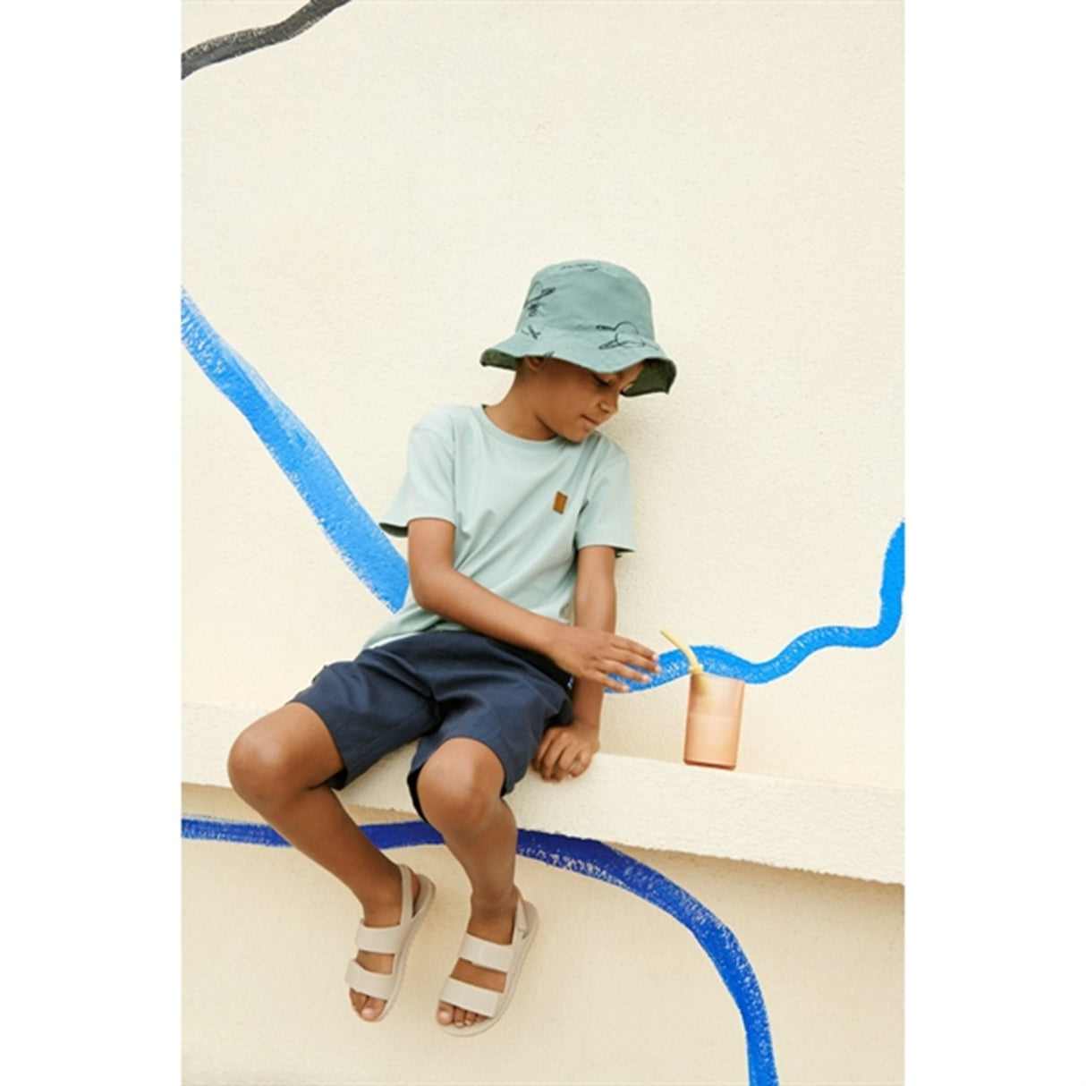 Liewood Billson Straw 8-Pack Pale Tuscany Multi Mix