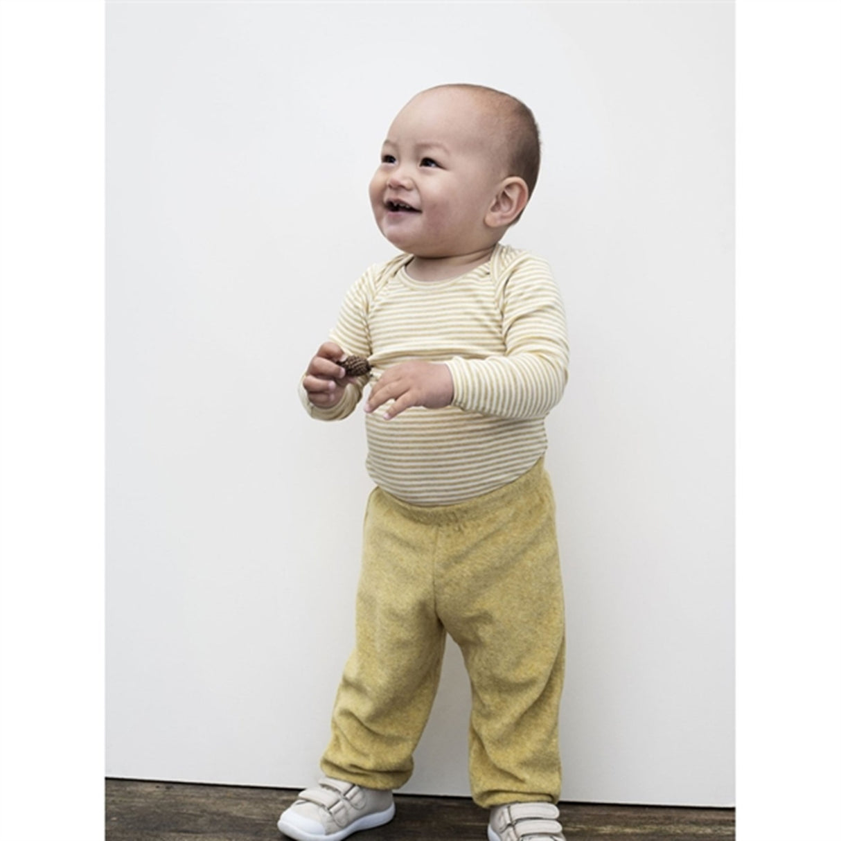 Serendipity Chamomile/Offwhite Baby Body Stripe