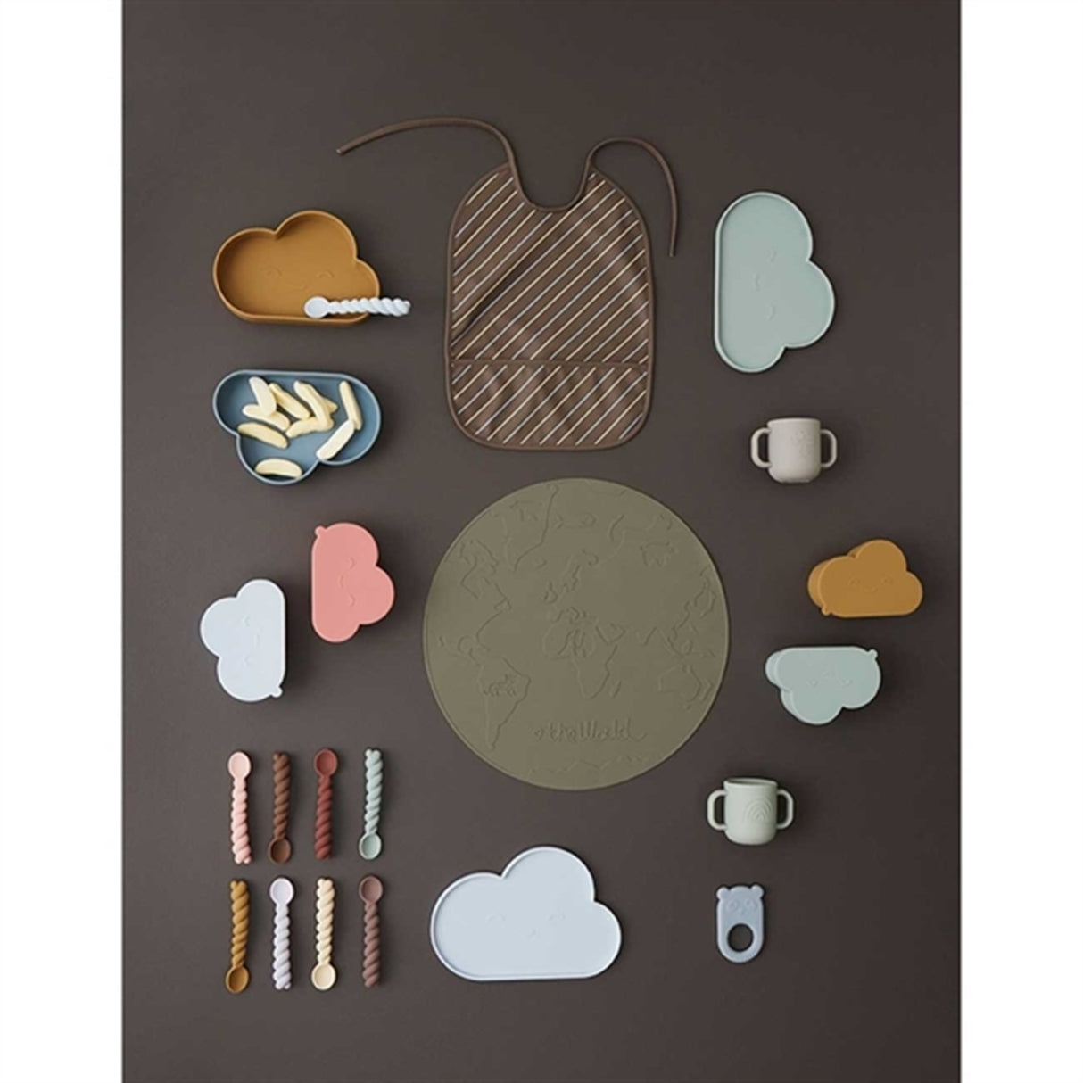 OYOY Placemat The World Olive