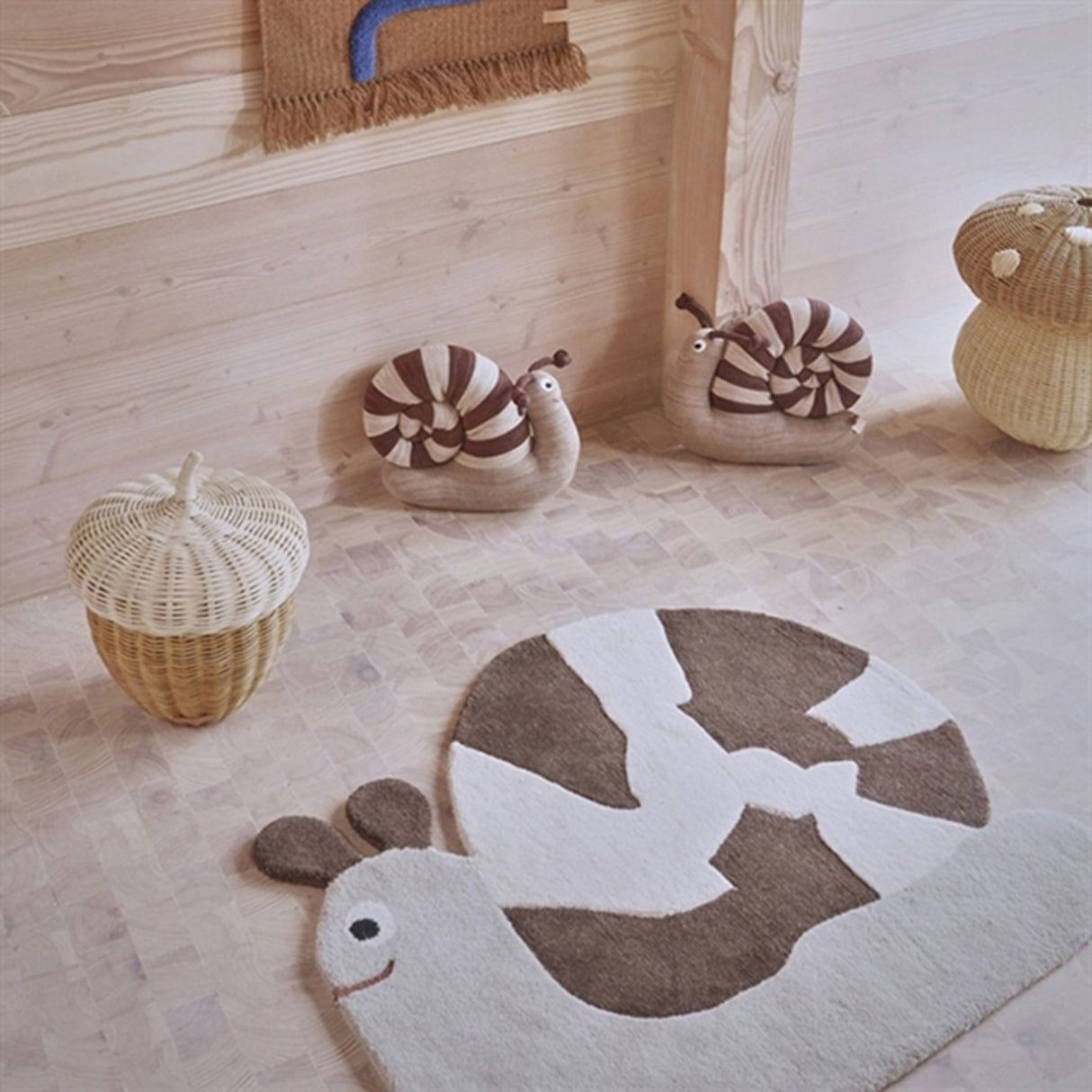 OYOY Sally Snail Rug
