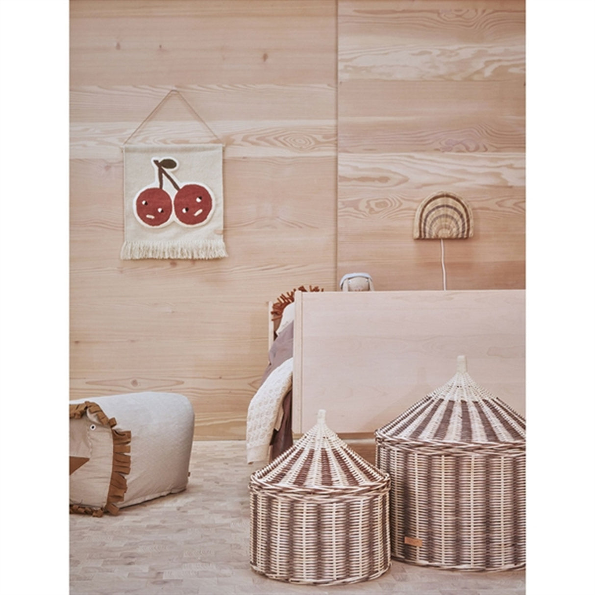 OYOY Circus Basket Nutmeg