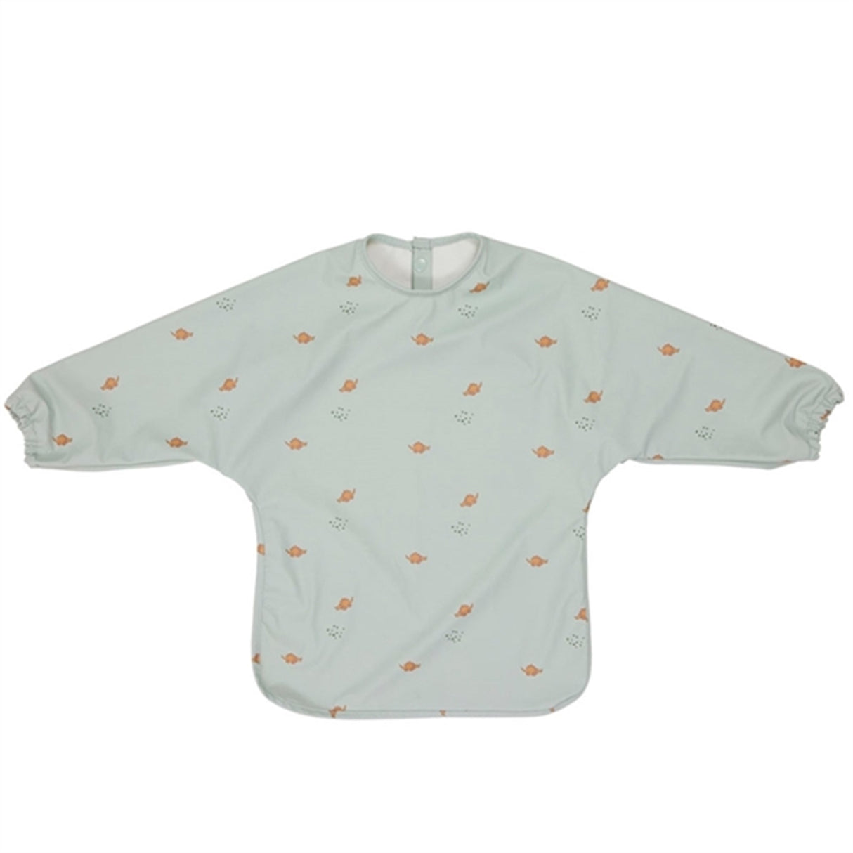 OYOY Cape Bib Dino Dusty Green