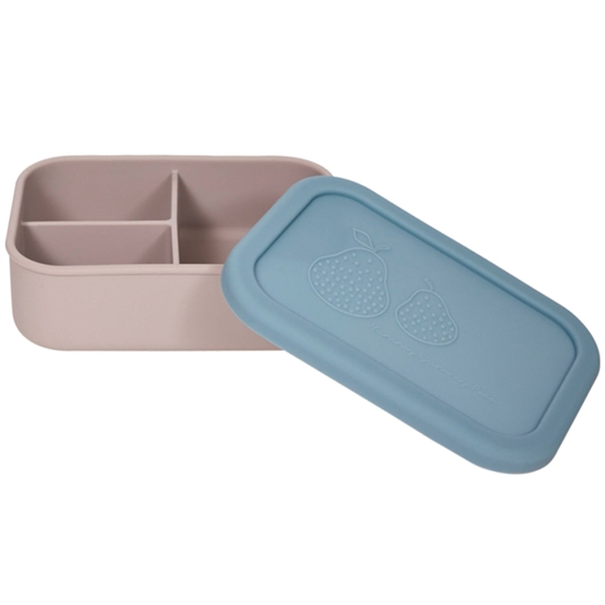 OYOY Yummy Lunch Box Small Blue/Clay