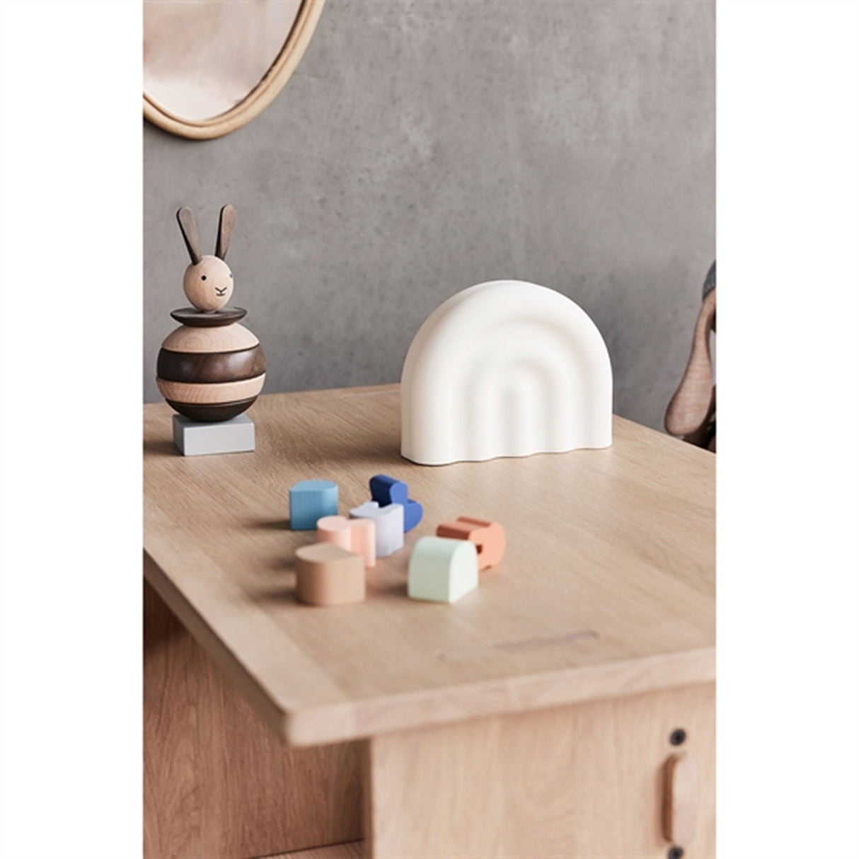 OYOY Rainbow Night Light Offwhite