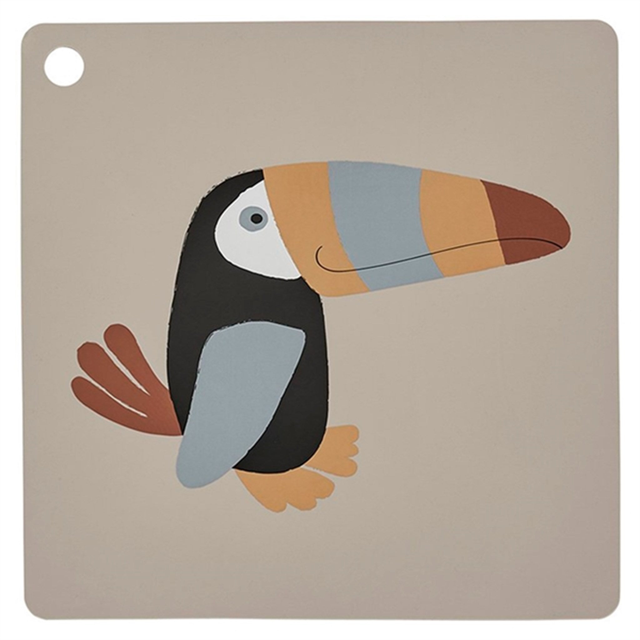 OYOY Placemat Toucan Clay