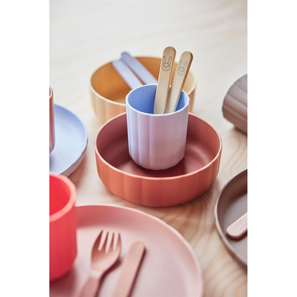 OYOY Pullo Cuo 2-pack Caramel / Ice Blue