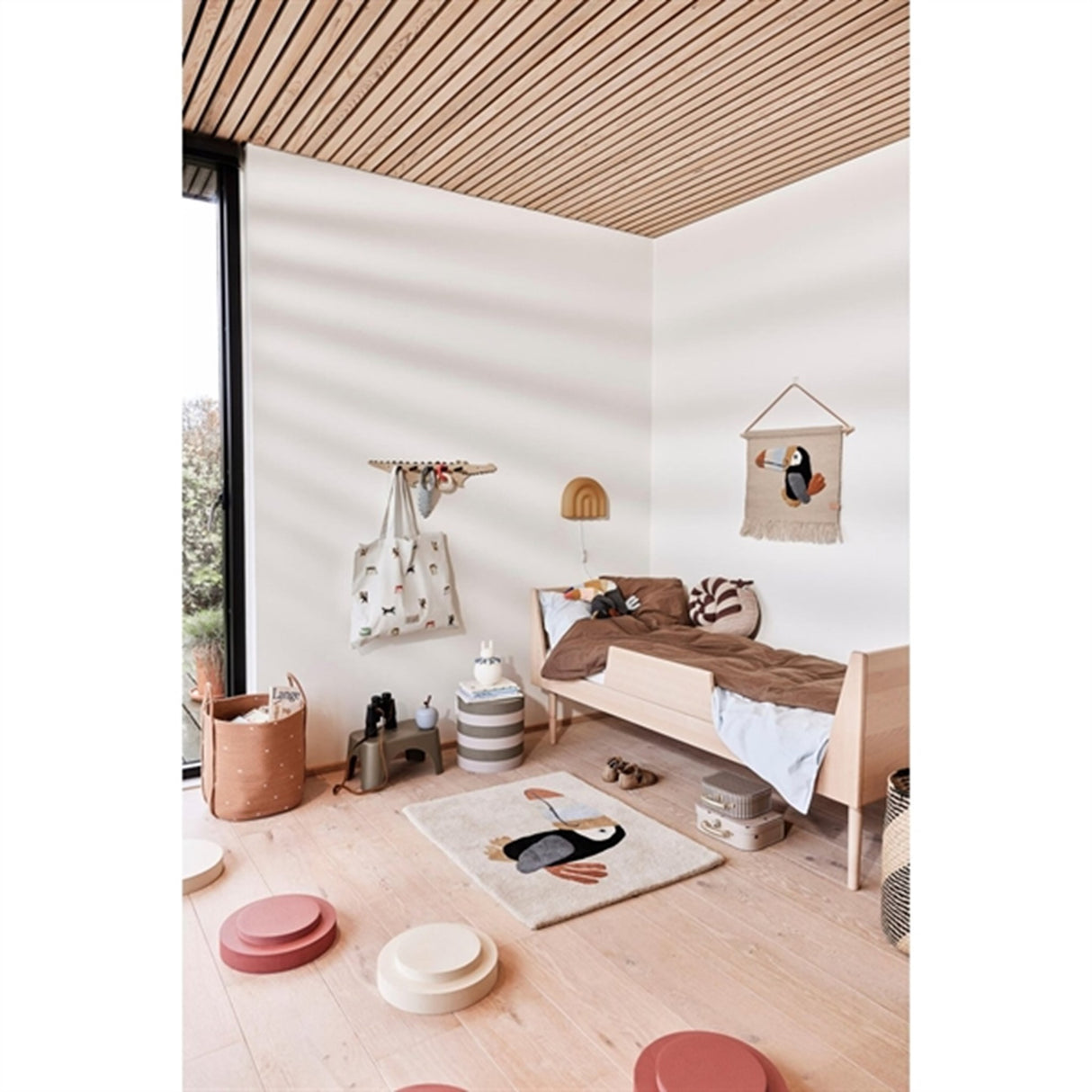 OYOY Rabbit Step Stool Olive