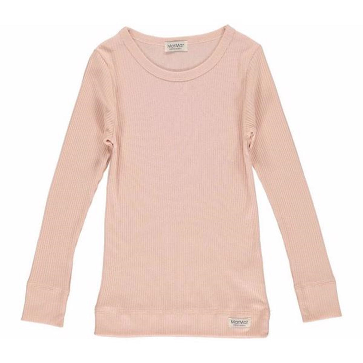 MarMar Modal Tee Plain LS Rose
