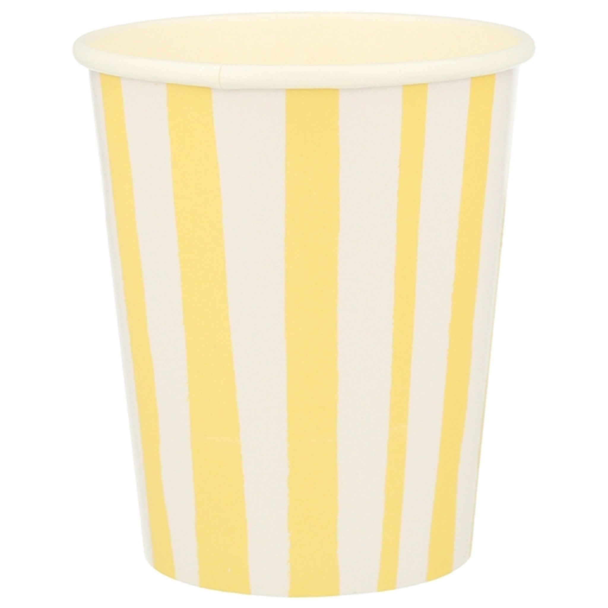 Meri Meri Stripe Yellow Cups 8 stk
