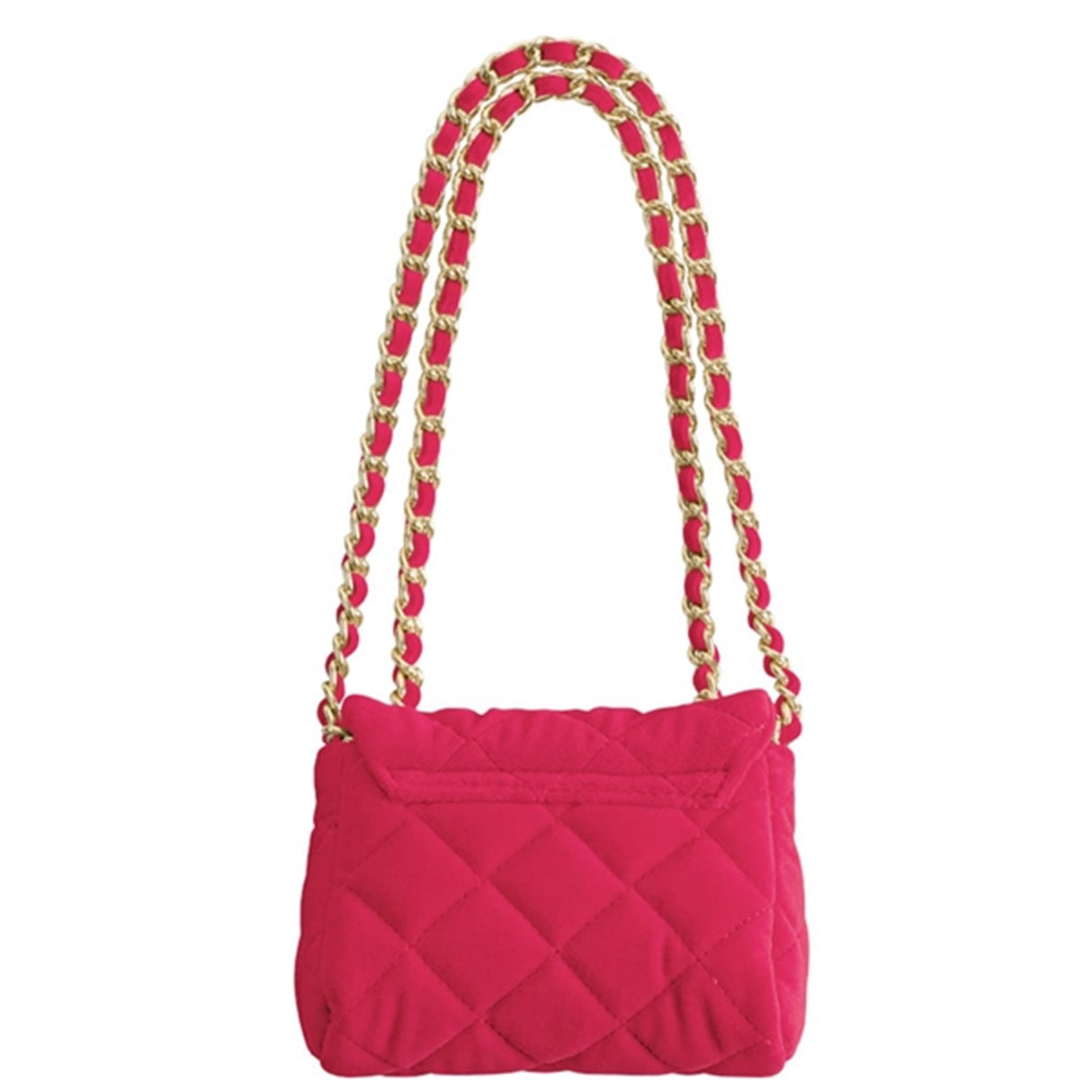 Milledeux Small Velvet Bag Azalea Pink