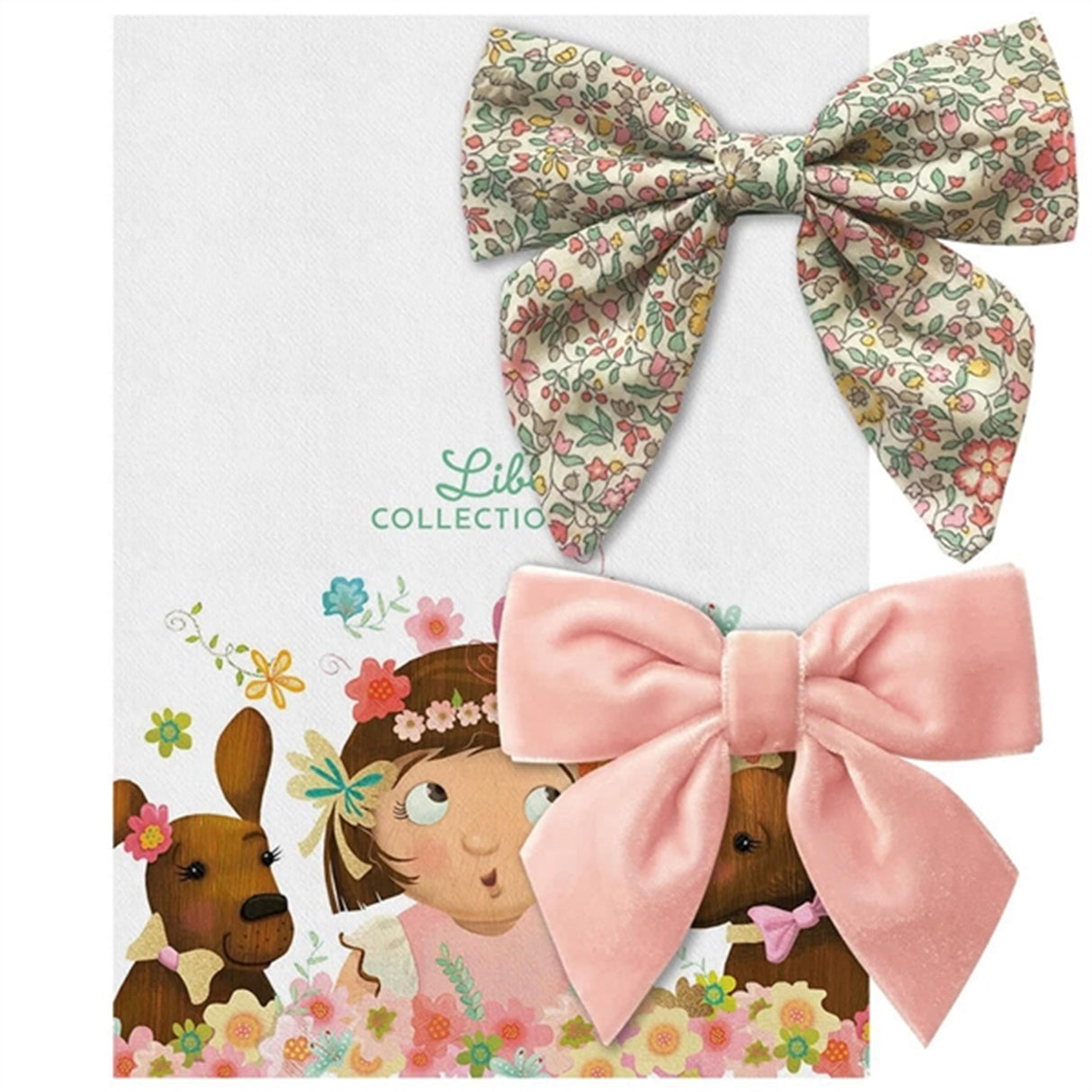 Milledeux Giftbox Liberty Hairclips 2 pieces