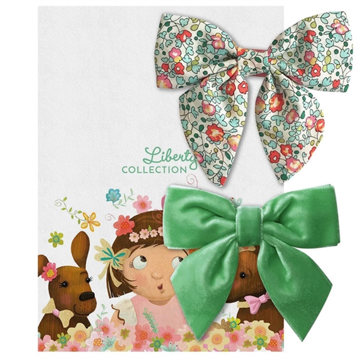 Milledeux Giftbox Liberty Hairclips 2 pieces