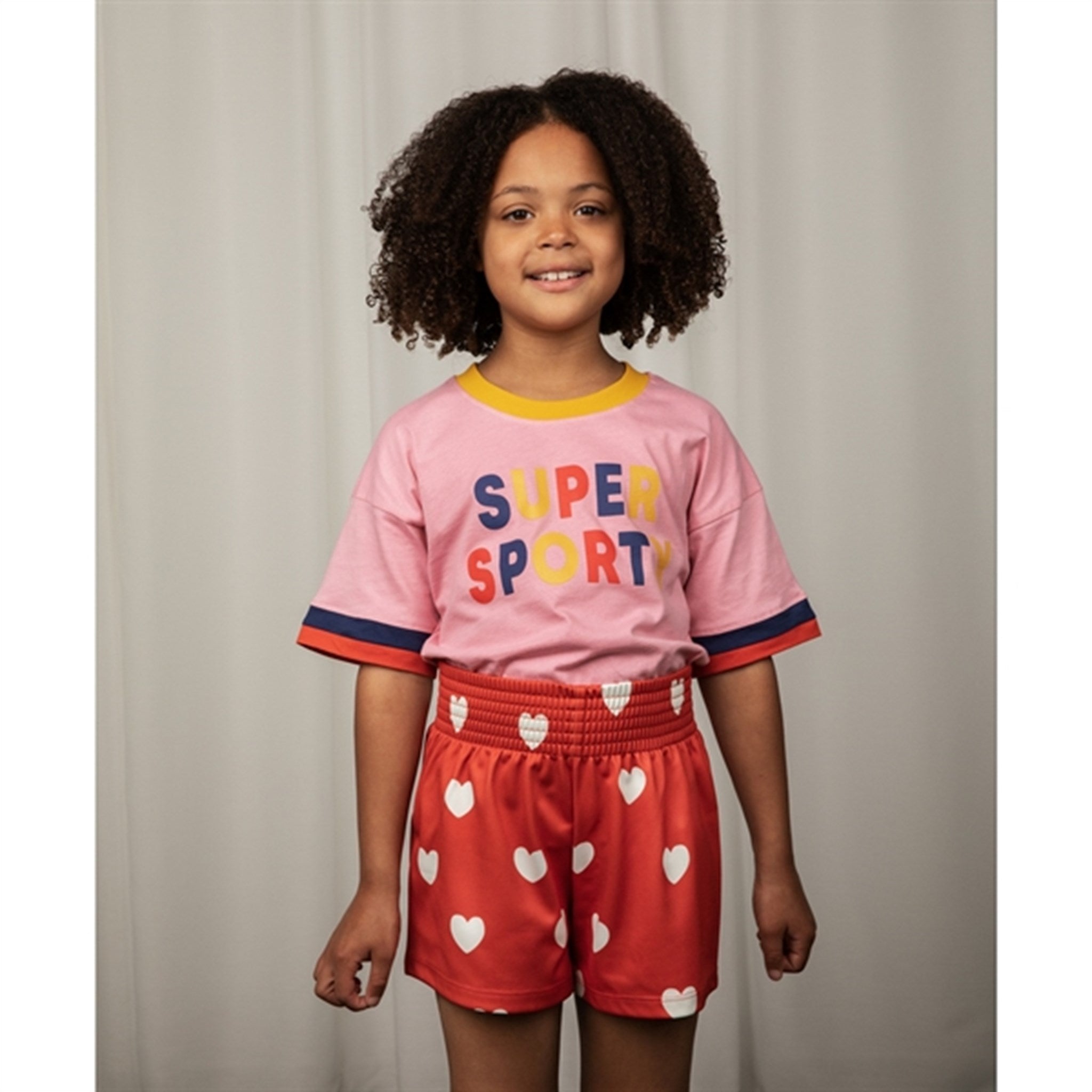 Mini Rodini Pink Super Sporty Sp T-shirt 2