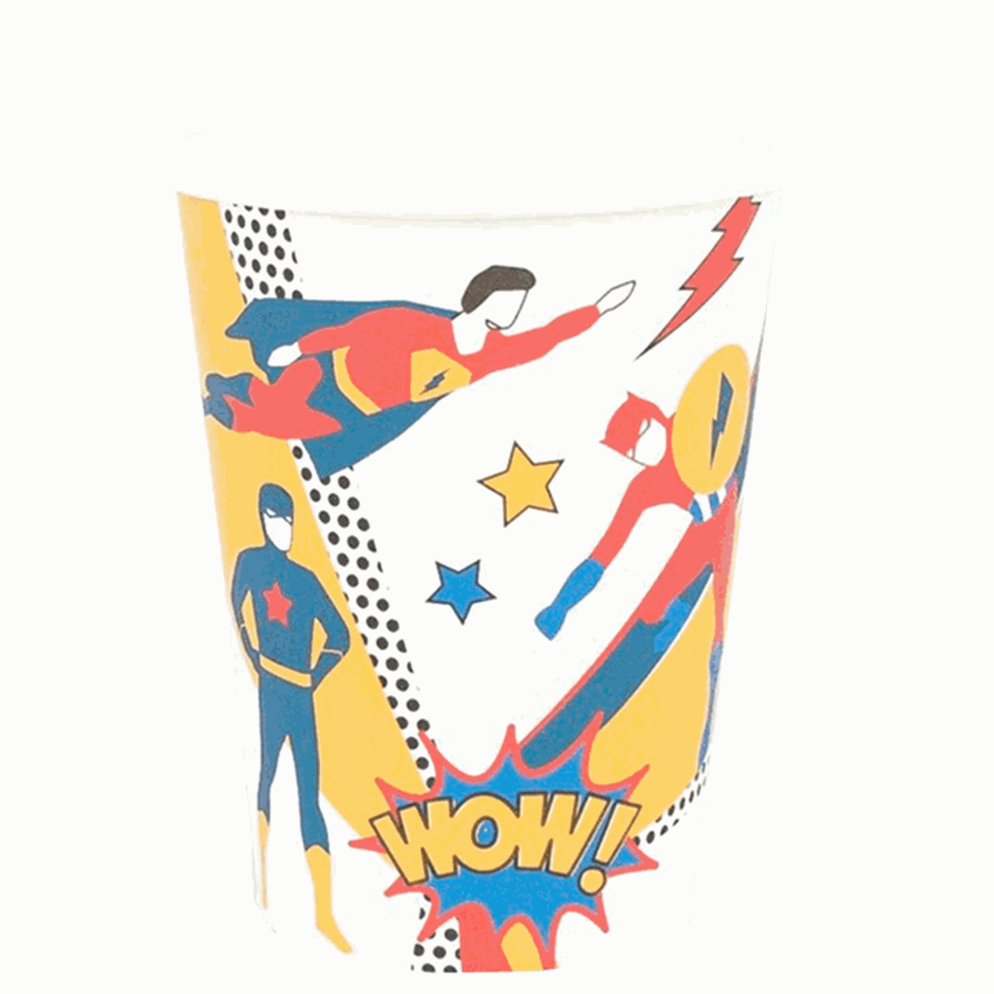 My Little Day Super Heroes Cups  8 Pcs