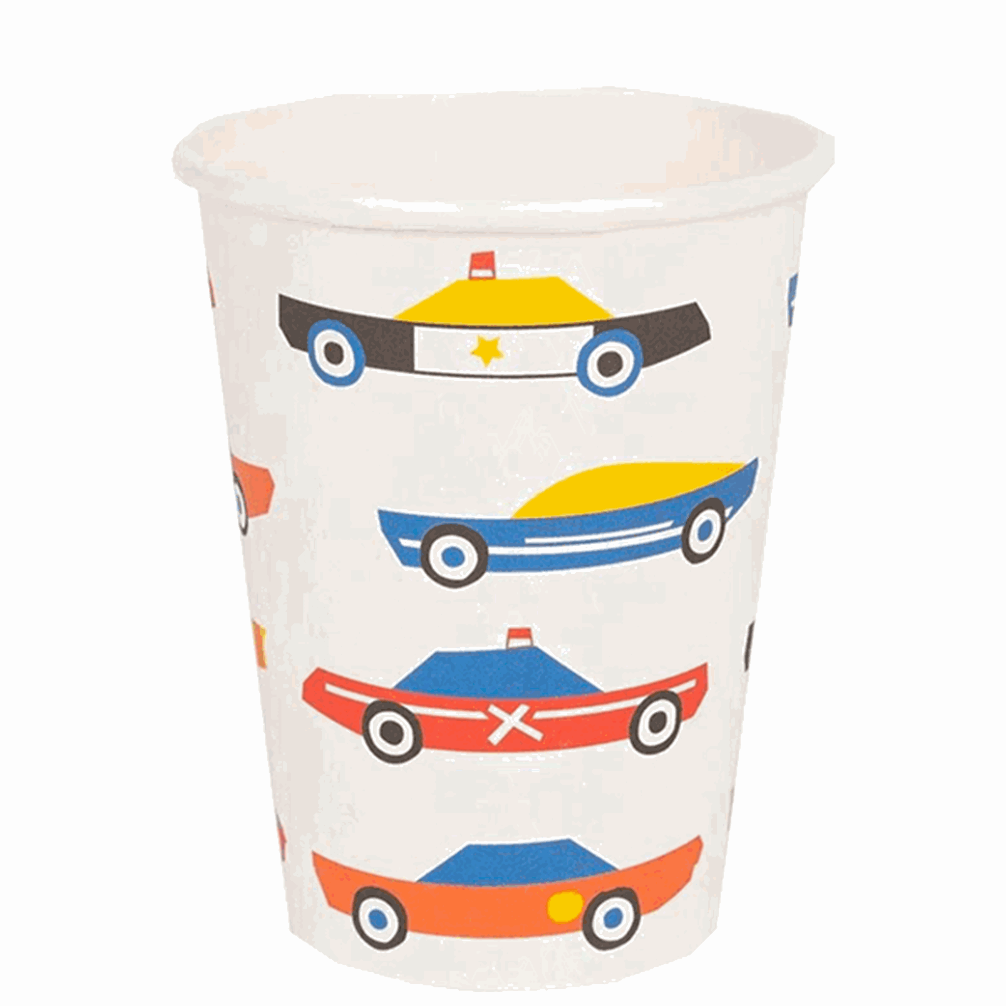 My Little Day Cars Cups 8 Pcs