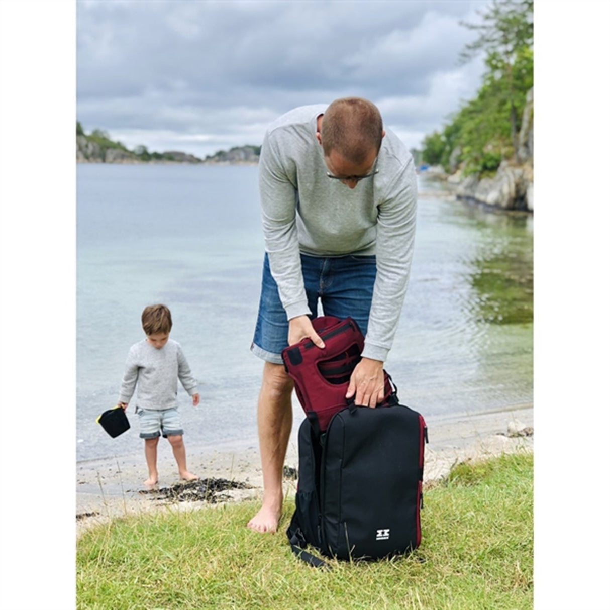 MiniMeis Backpack Burgundy