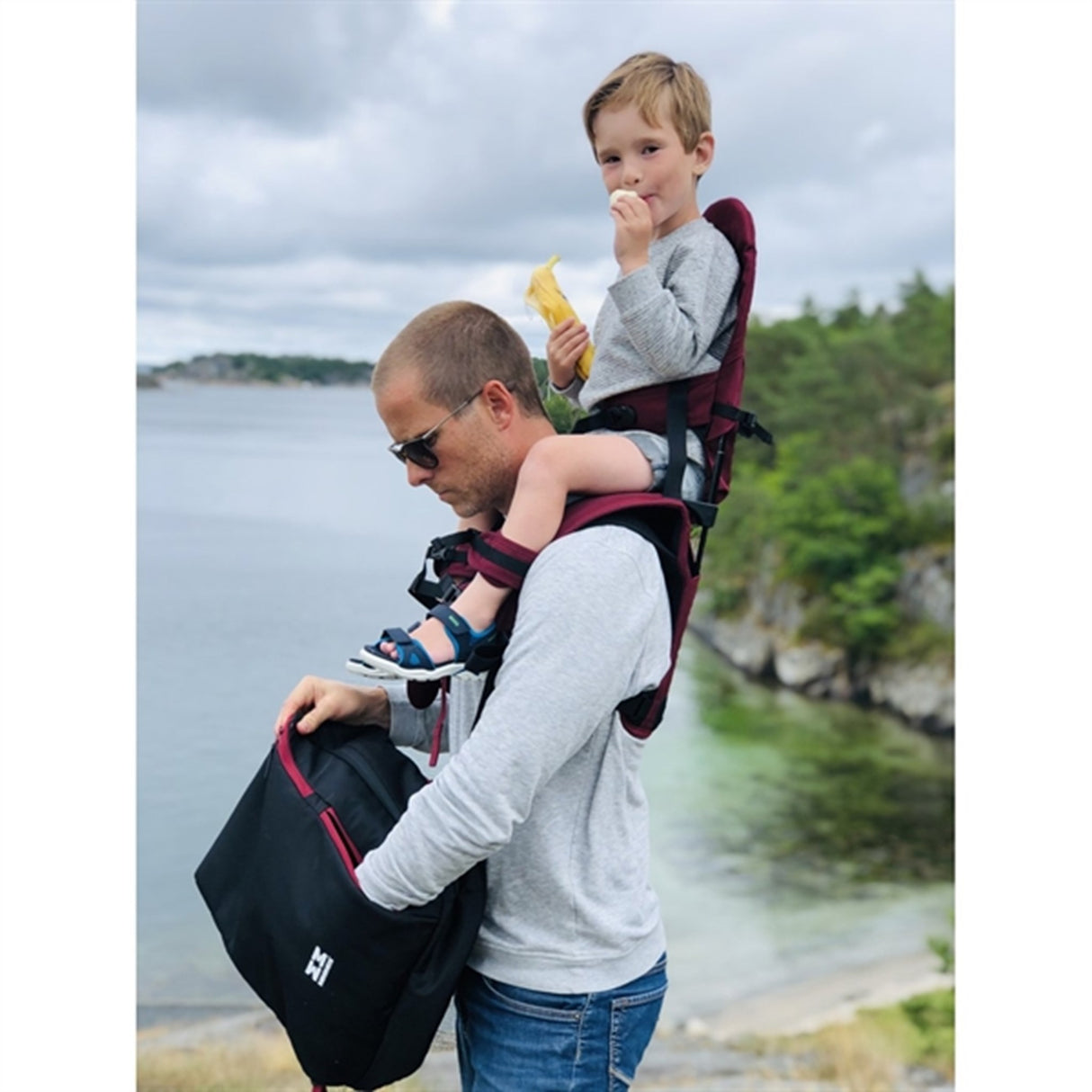 MiniMeis Backpack Burgundy