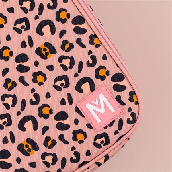 MontiiCo Lunch Bag Large Blossom Leopard 4