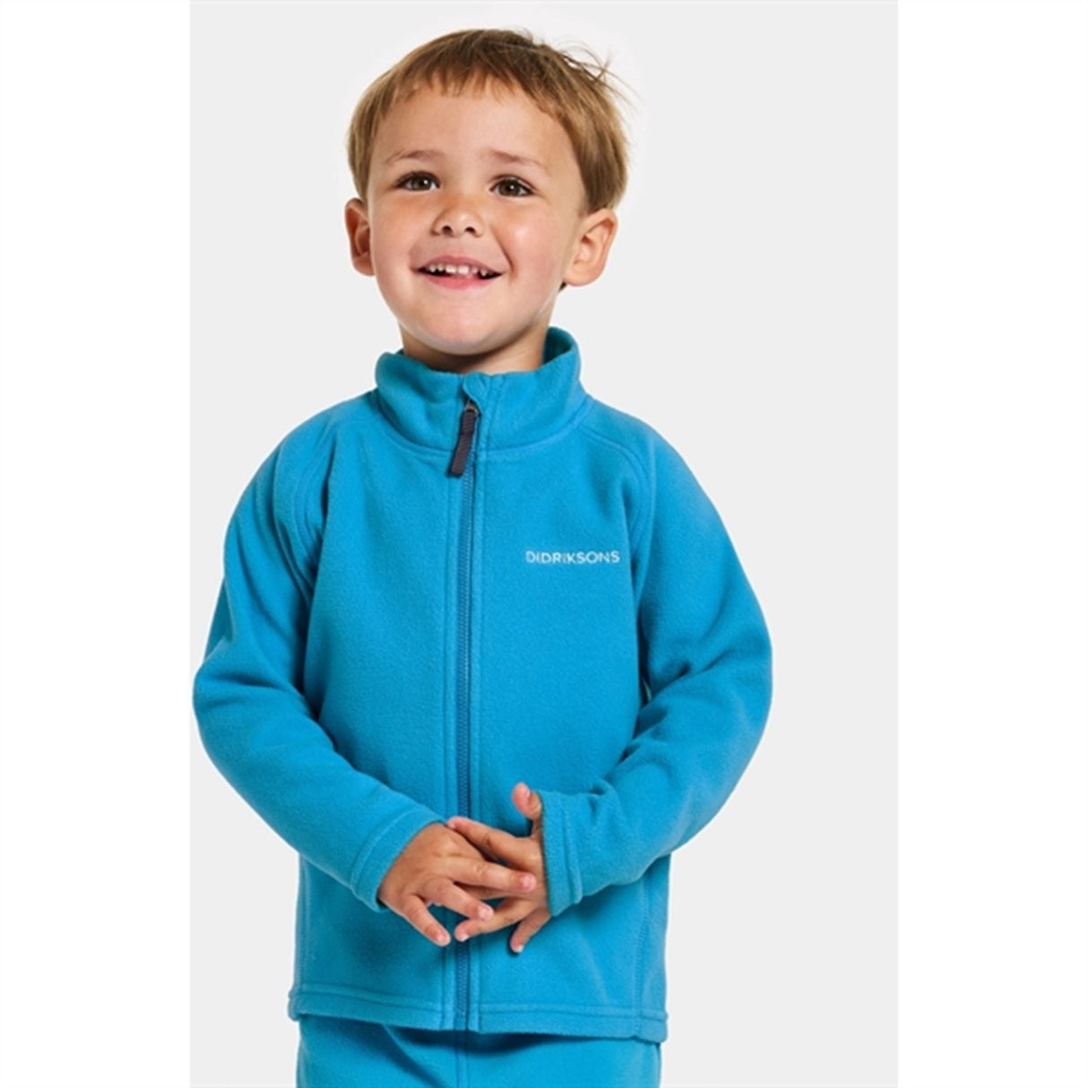 Didriksons Blue Lagoon Monte Kids Fleece Cardigan