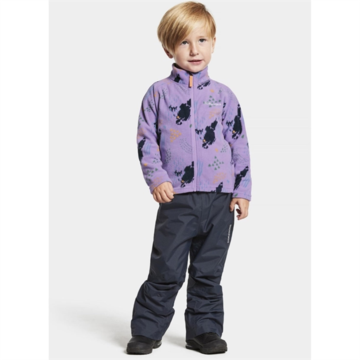 Didriksons Monte Grundsund Purple Fleece Jacket