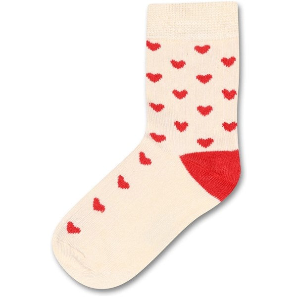 minipop® Bright Red Bamboo Socks Heart
