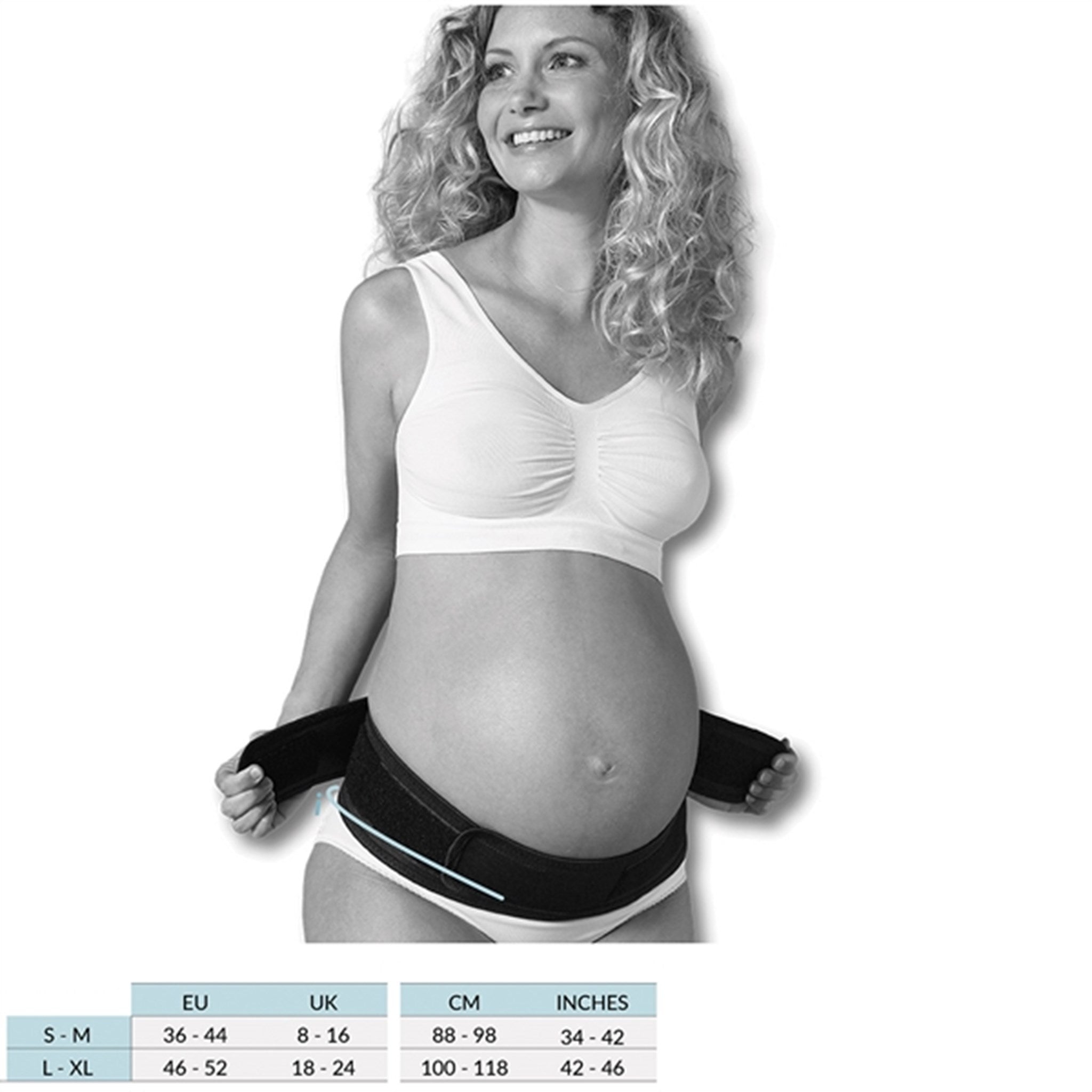 Carriwell Maternity Support Belt White 2