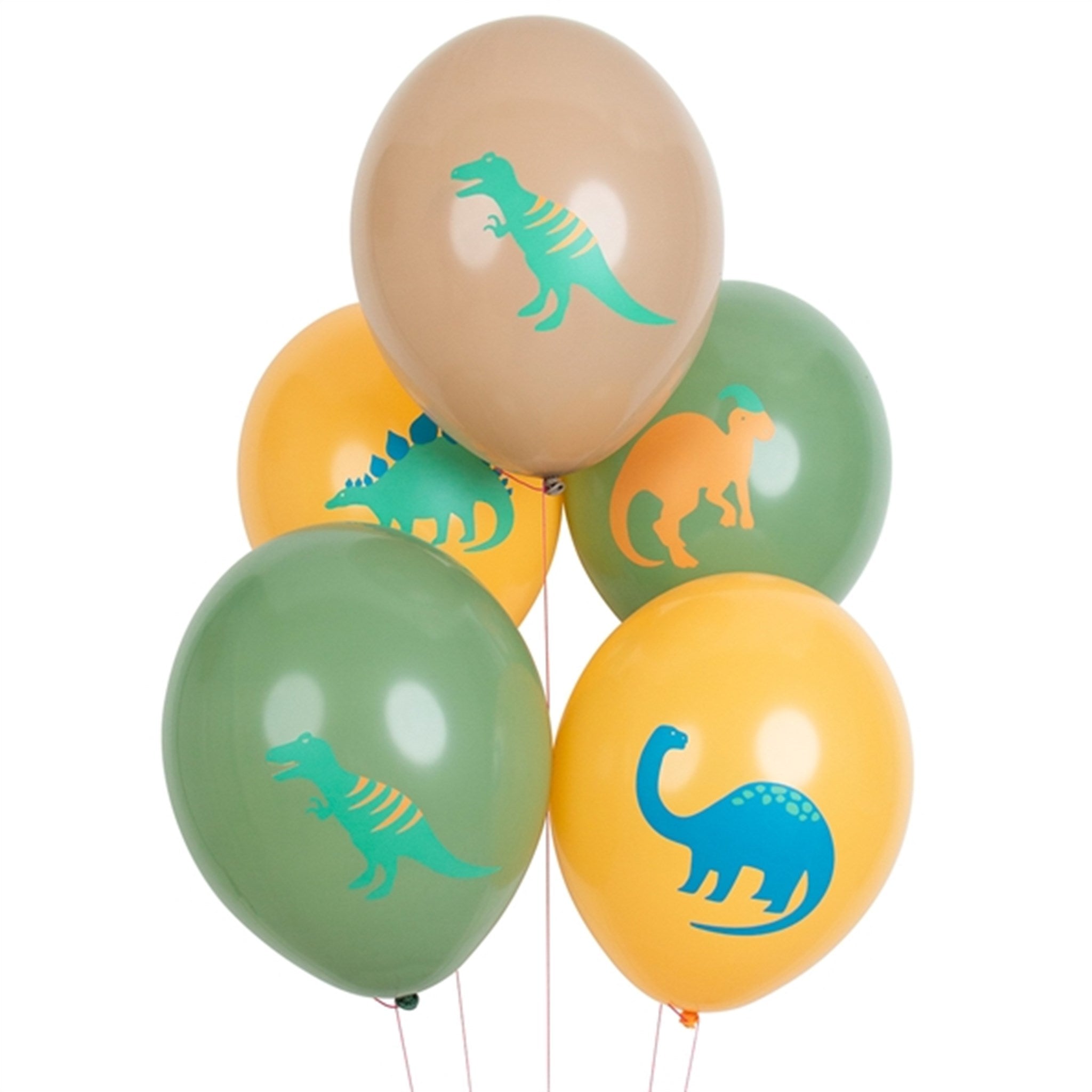 My Little Day Dinosaur Balloons 5 pcs