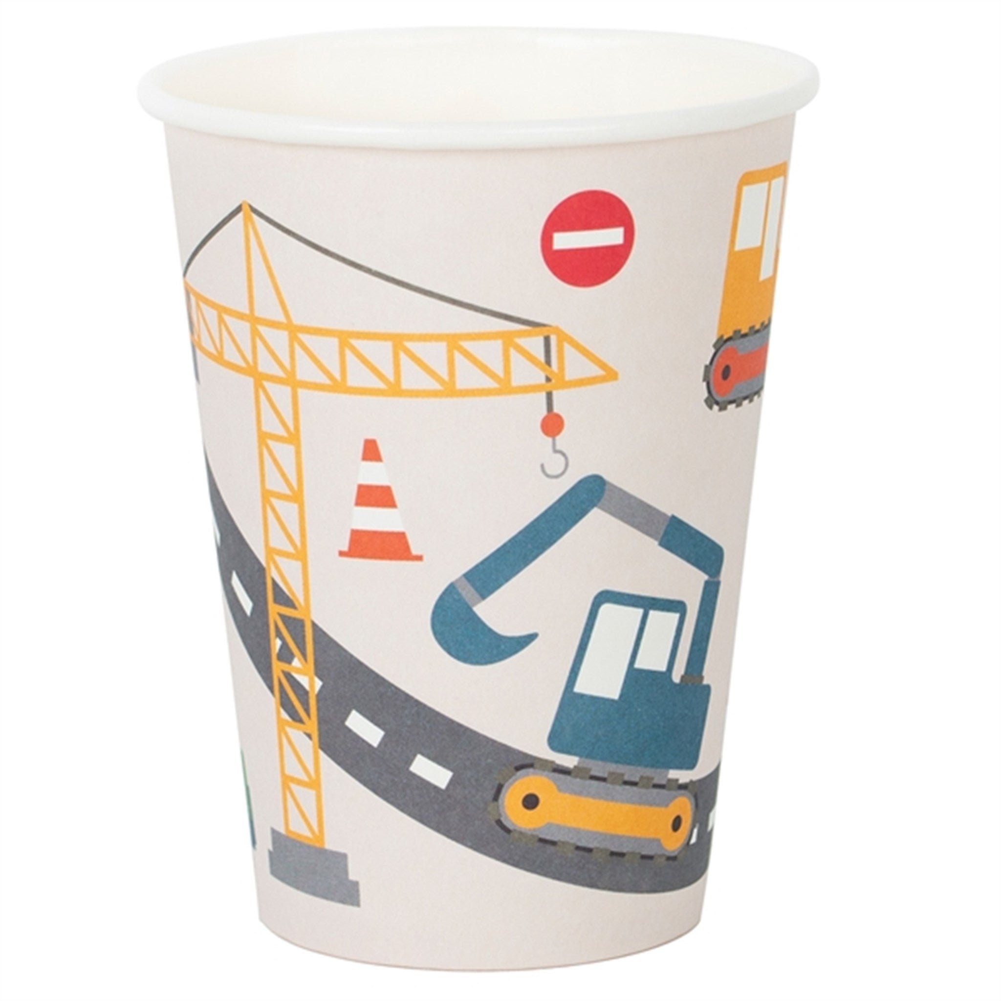 My Little Day Construction Cups 8 pcs