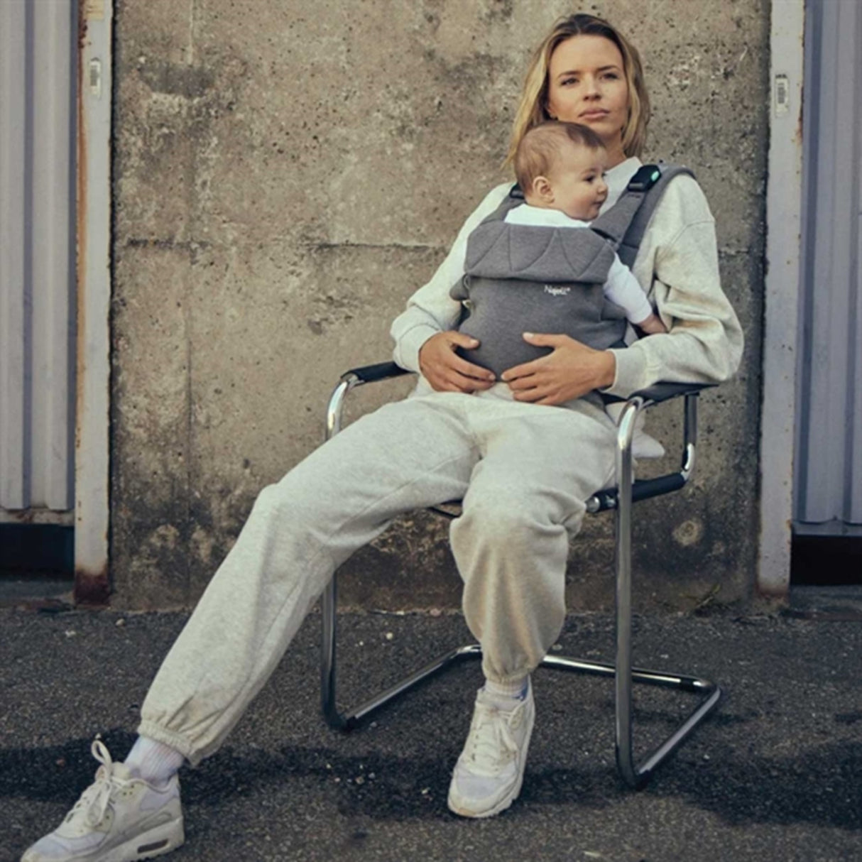 Najell Baby Carrier Easy Mercury Grey