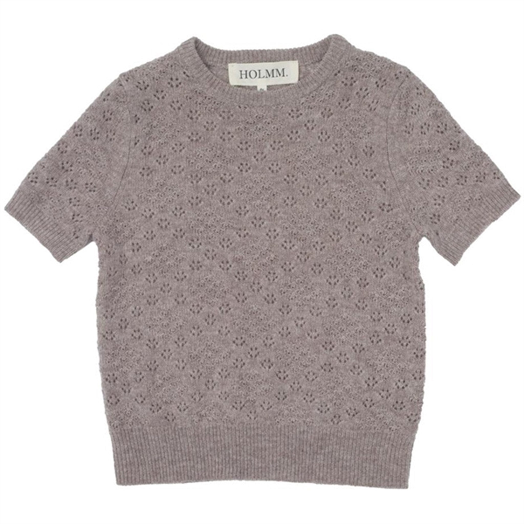 HOLMM Toast Nero Cashmere Knit T-shirt