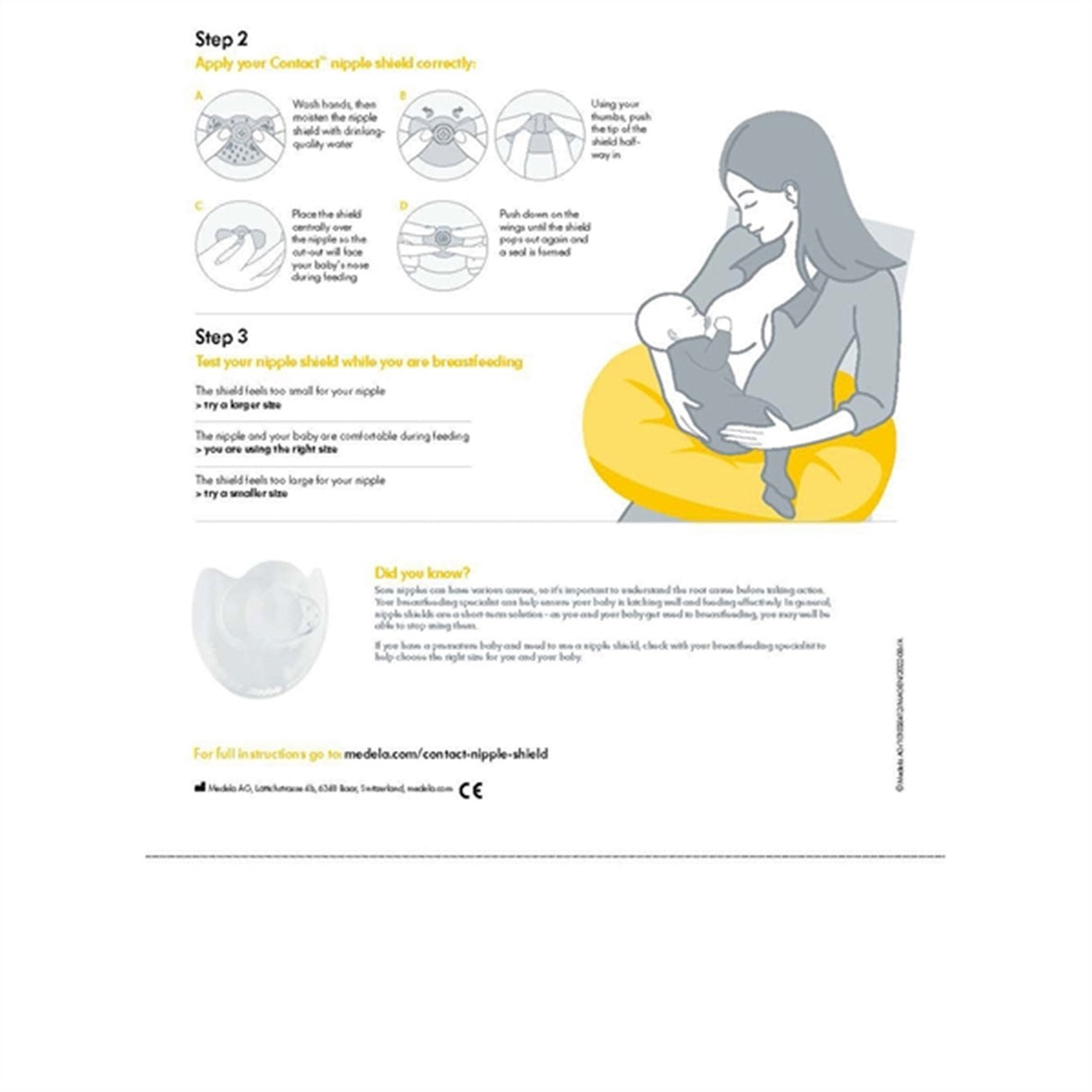 medela Contact Nursing Pads 20mm 2-Pack