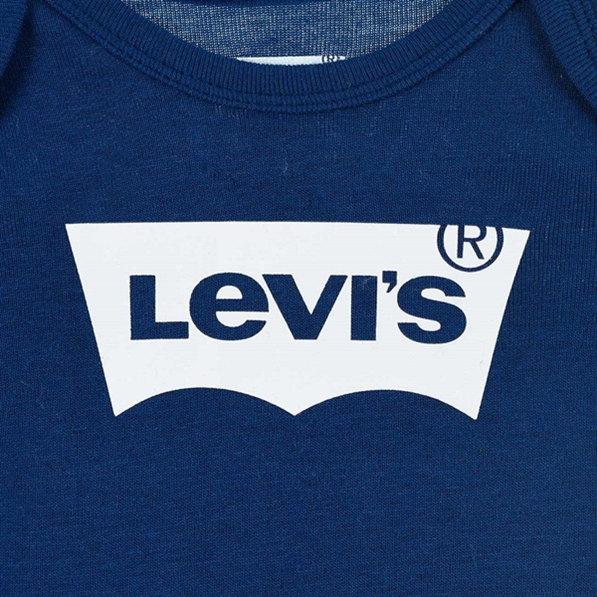 Levi's Batwing Bodies 2-pak Logo Estate Blue/White 2