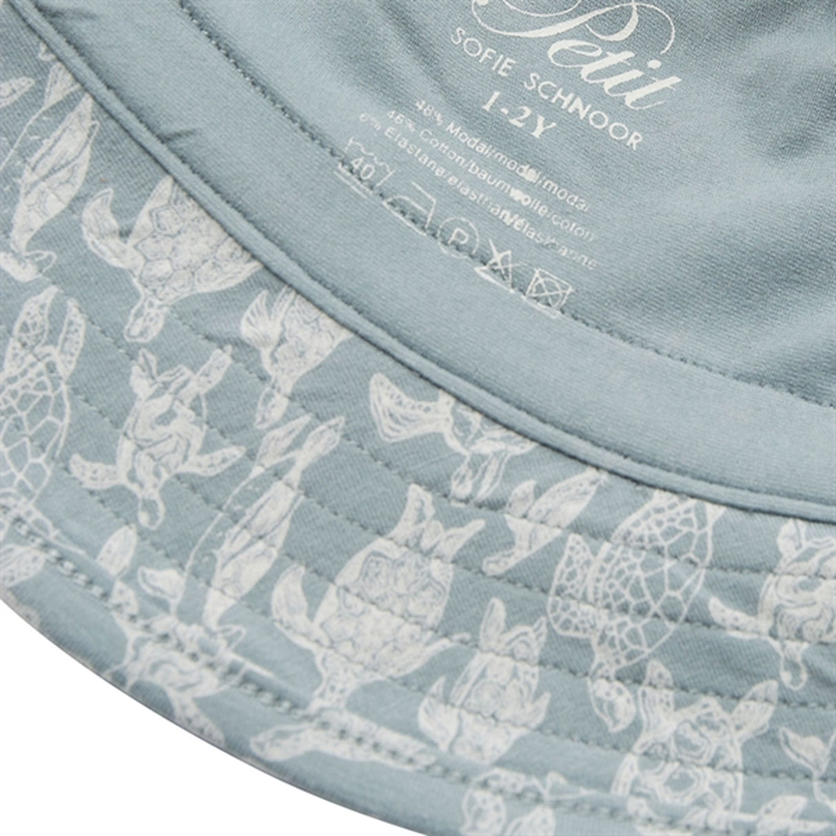 Sofie Schnoor Dusty Blue Laurits Summer Hat