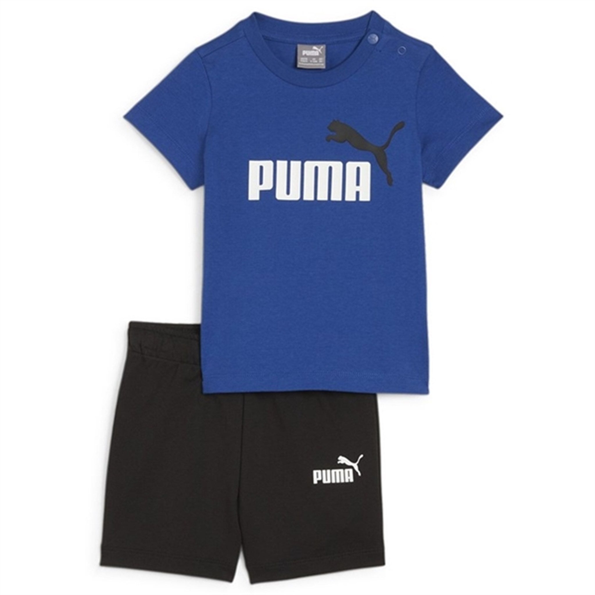 Puma Minicats T-Shirt And Shorts Set Blue