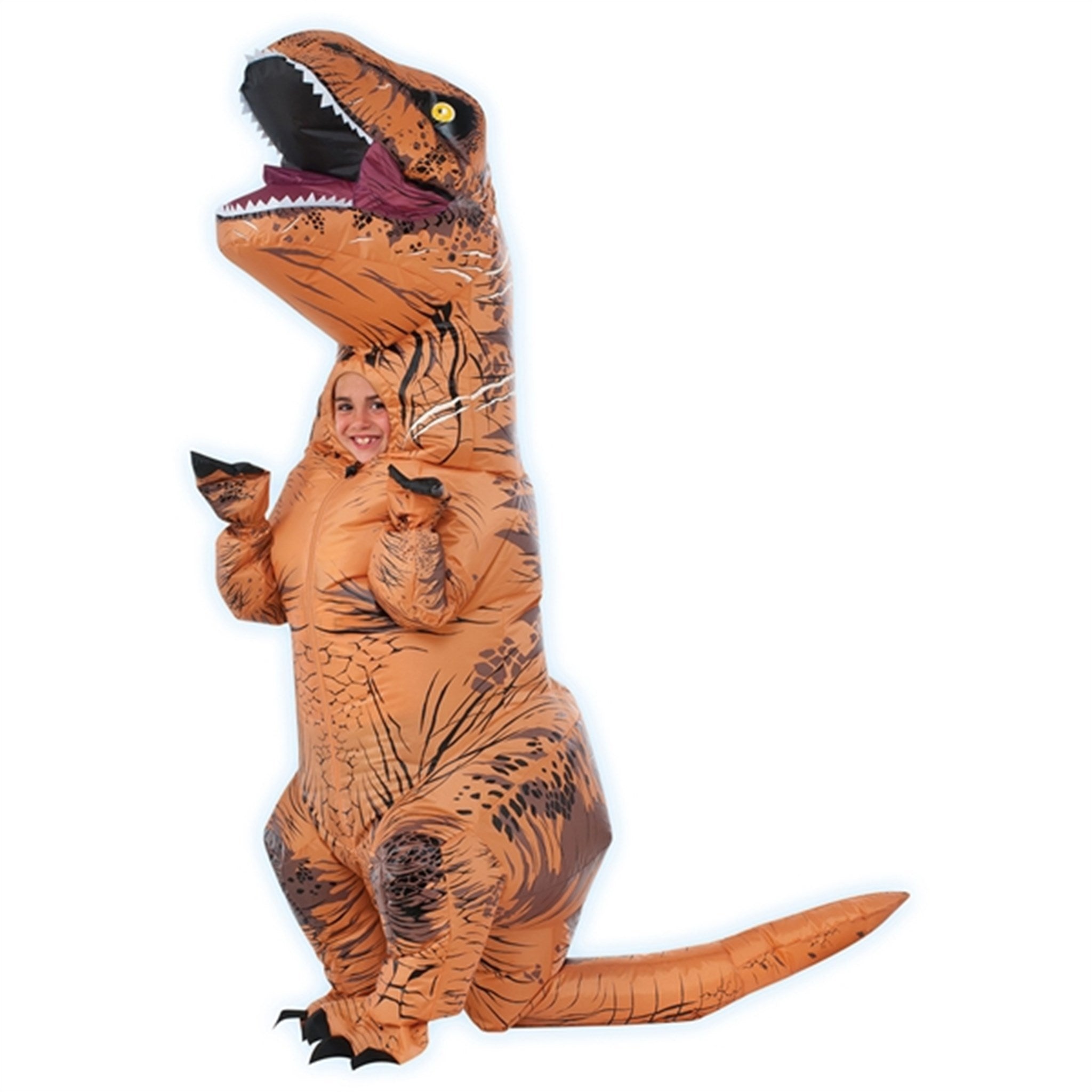 Masque T-Rex Jurassic World Officiel Rubies - Demi-masque Pour Enfant - Taille Unique Avec élastique - 7
