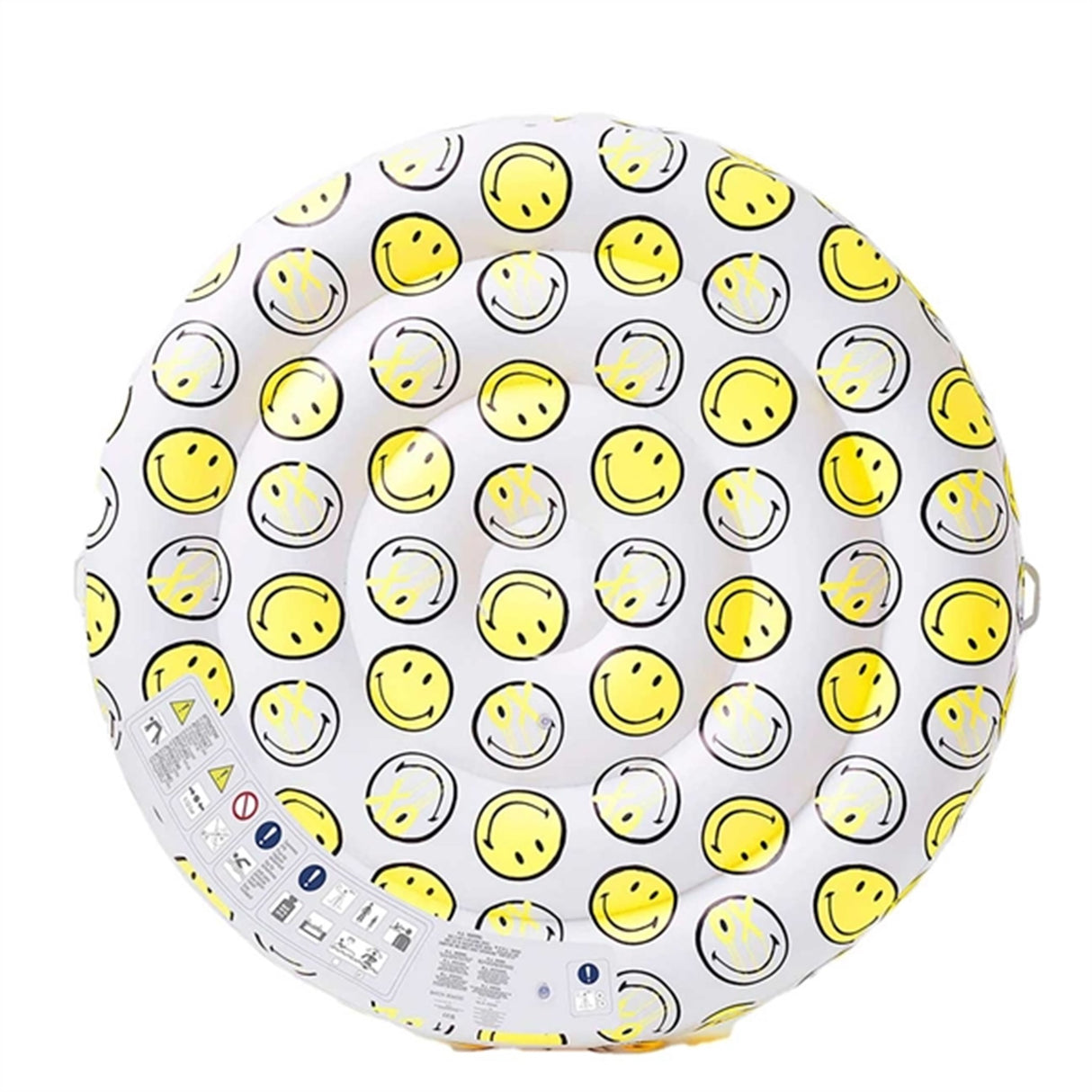 SunnyLife Pool Ring 50th Birthday Luxe Lie-On Smiley