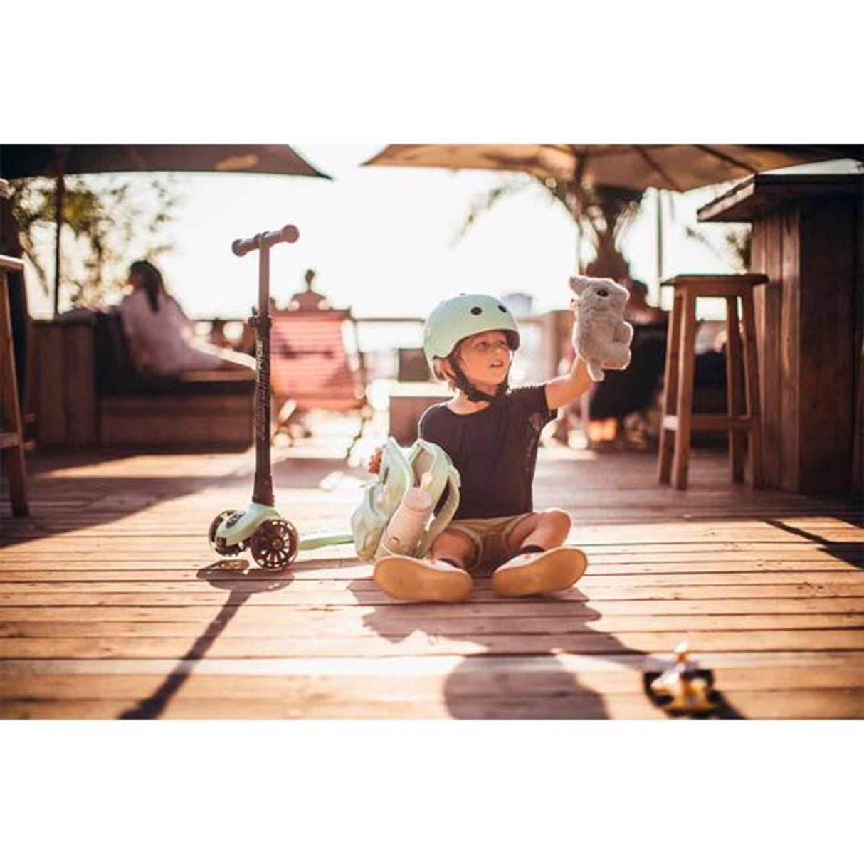 Scoot and Ride Backpack Kiwi